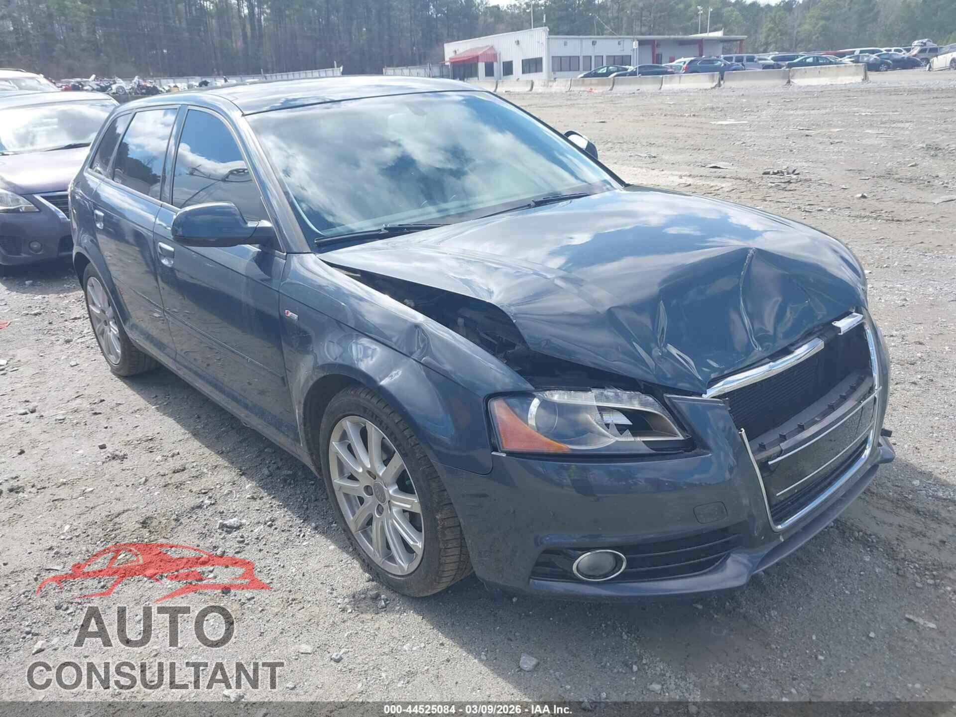 AUDI A3 2012 - WAUKJAFM2CA104314