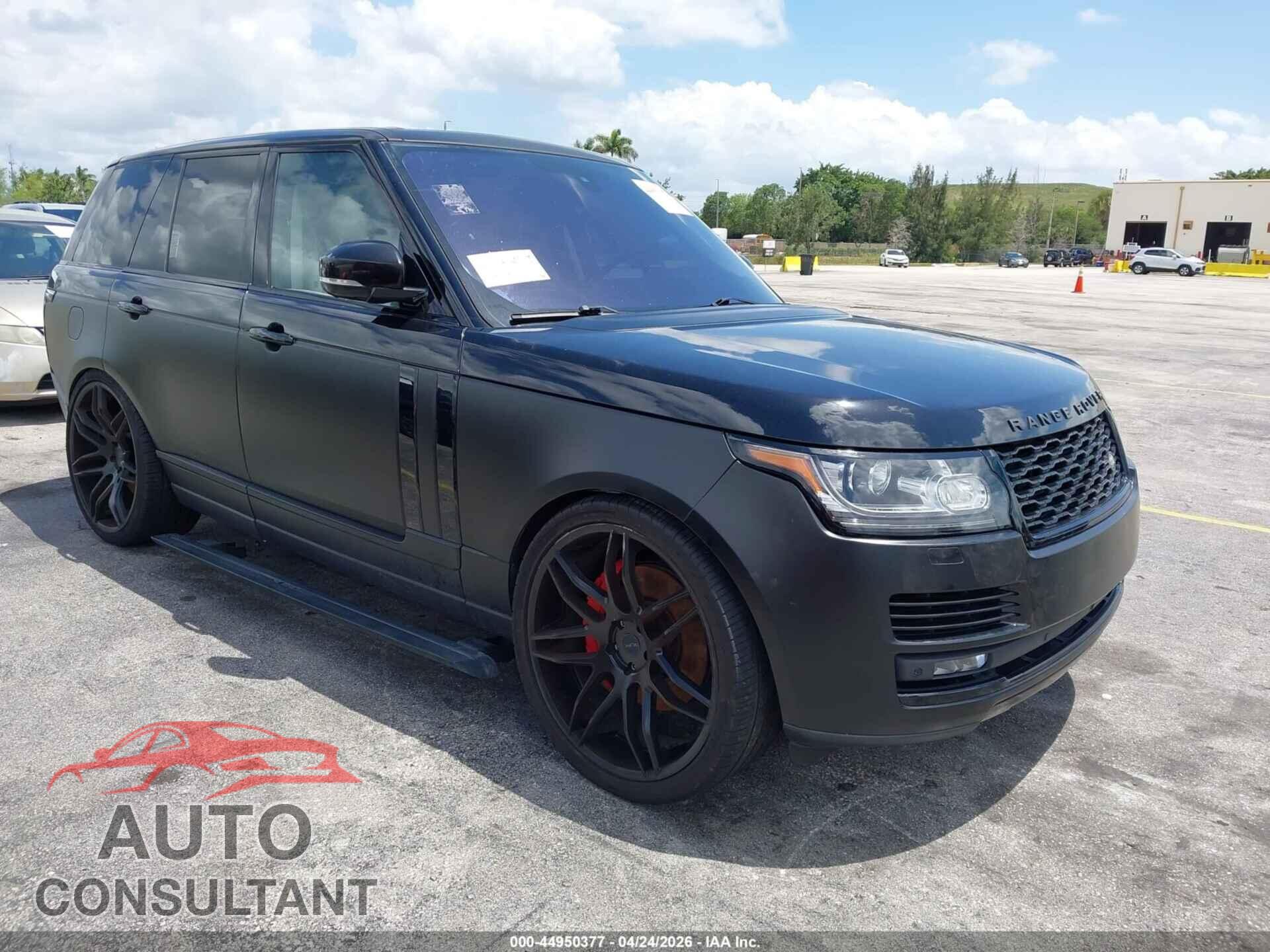 LAND ROVER RANGE ROVER 2016 - SALGS2PF7GA316328
