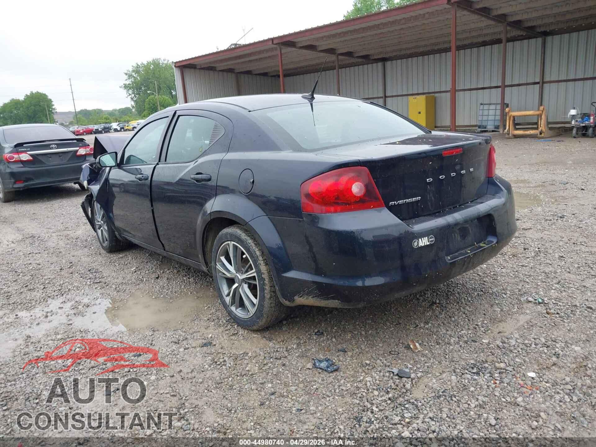 DODGE AVENGER 2011 - 1B3BD2FB7BN506949