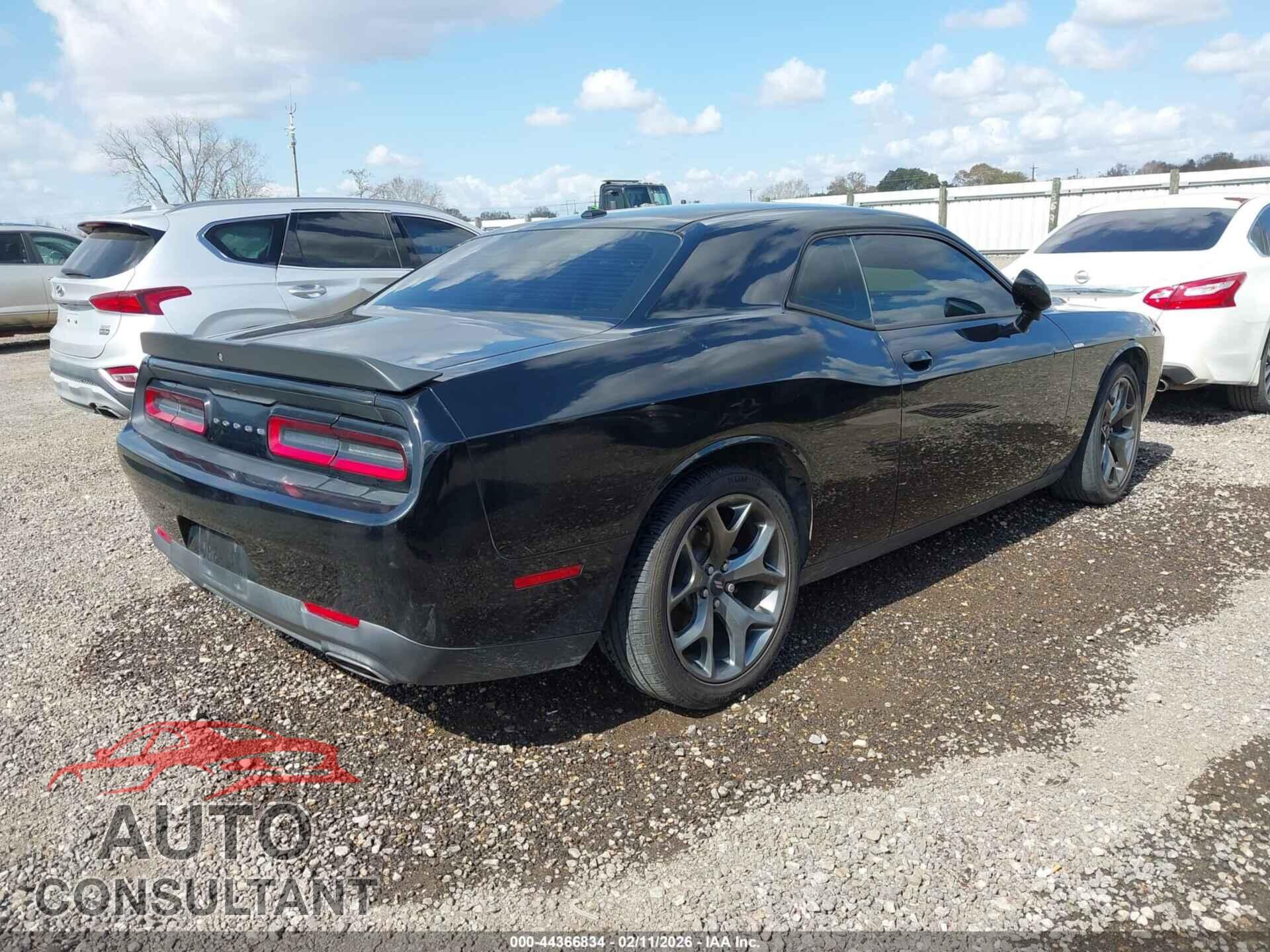 DODGE CHALLENGER 2016 - 2C3CDZAG2GH323333