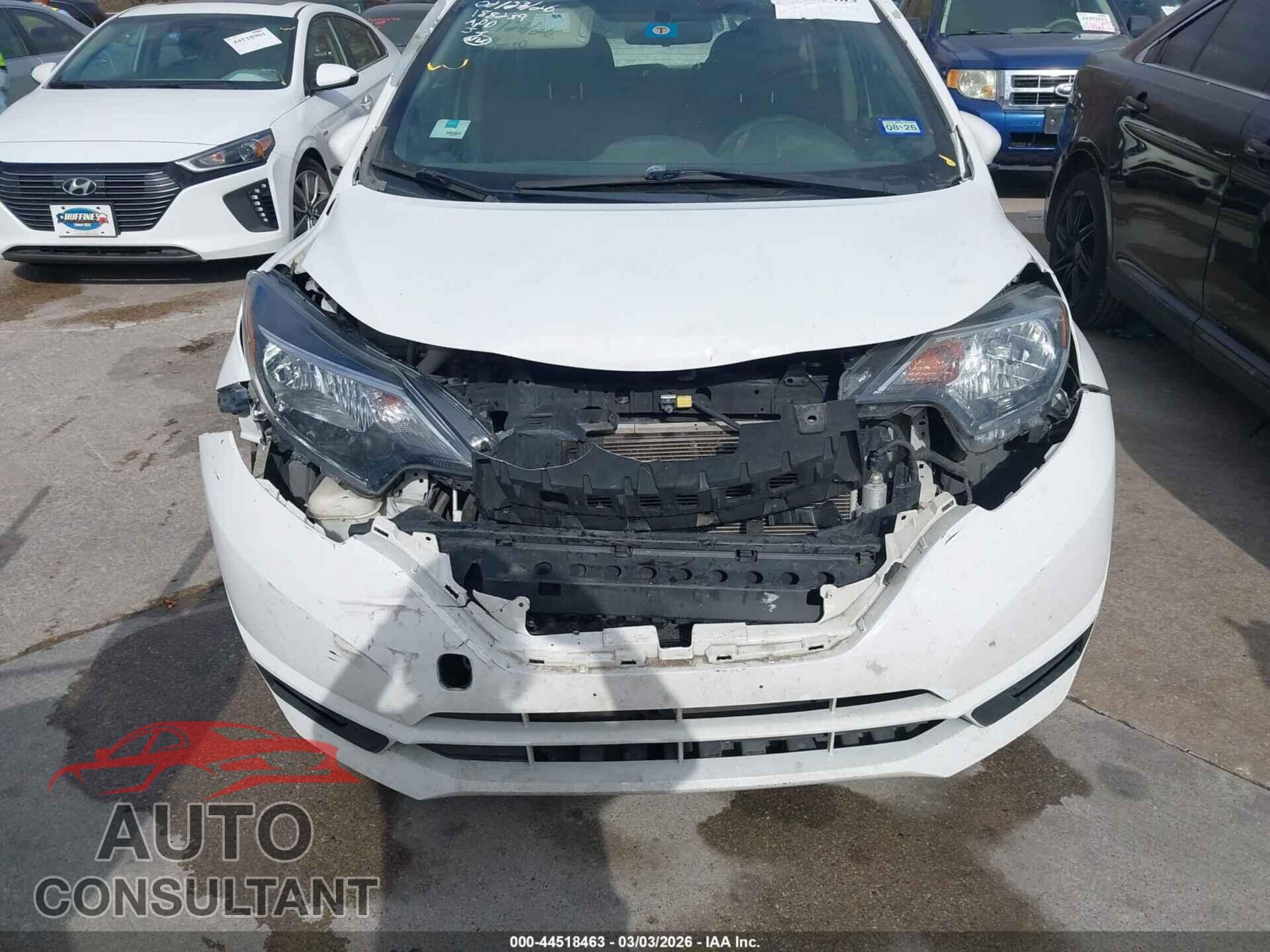 NISSAN VERSA NOTE 2017 - 3N1CE2CP2HL363162