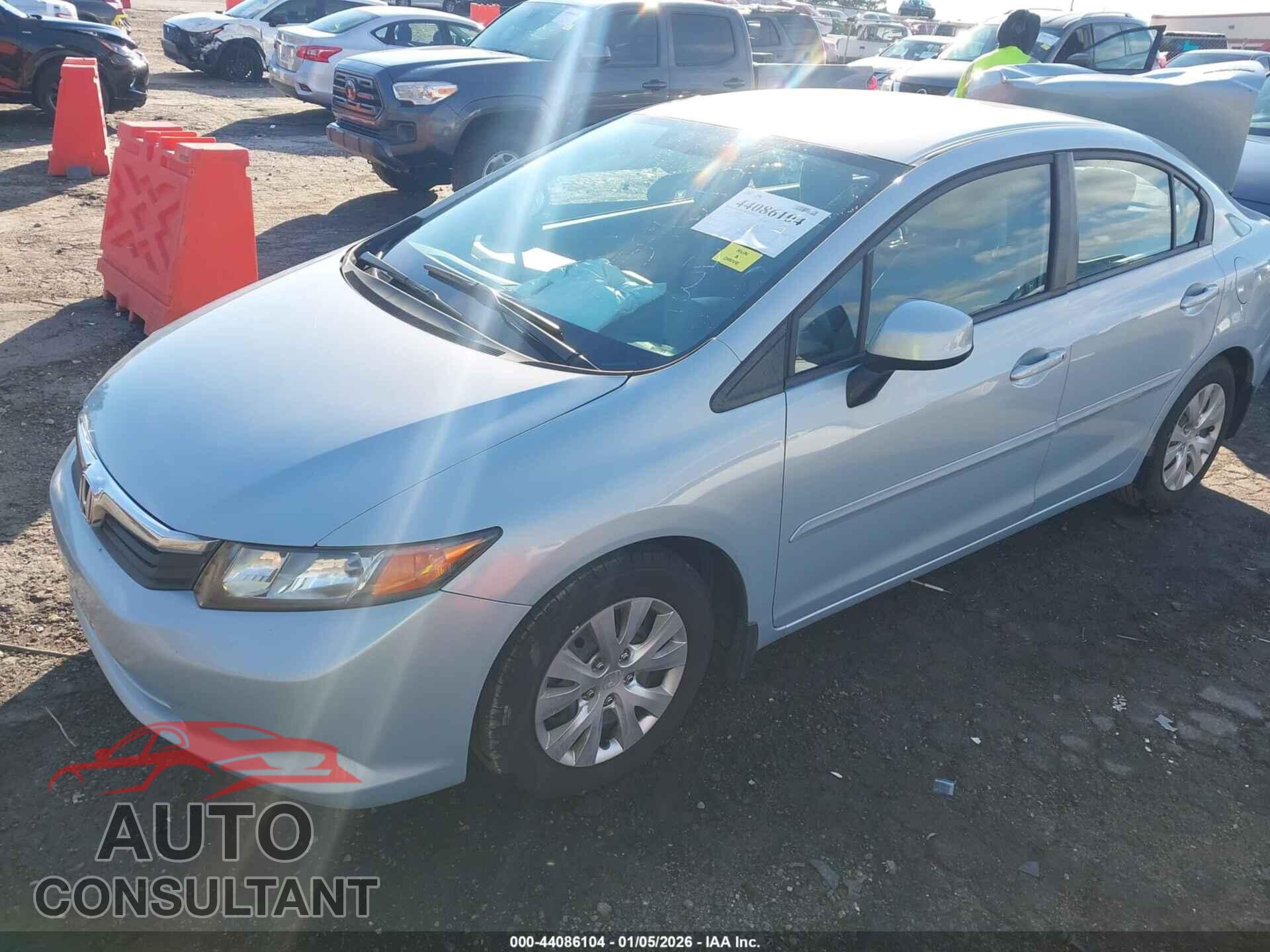 HONDA CIVIC 2012 - 19XFB2F55CE059642