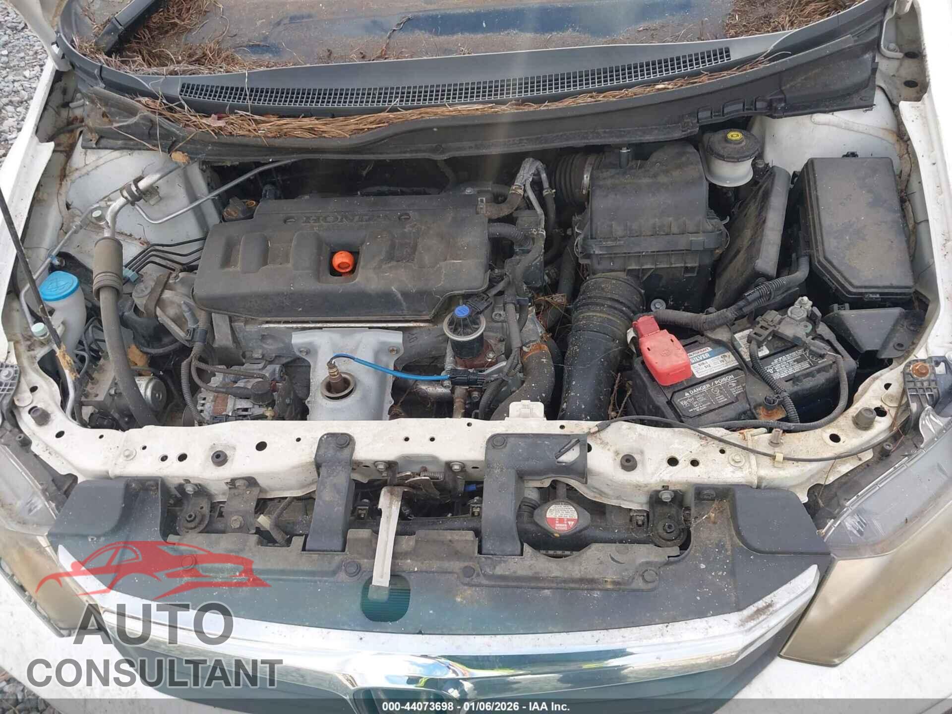HONDA CIVIC 2012 - 19XFB2F93CE084994