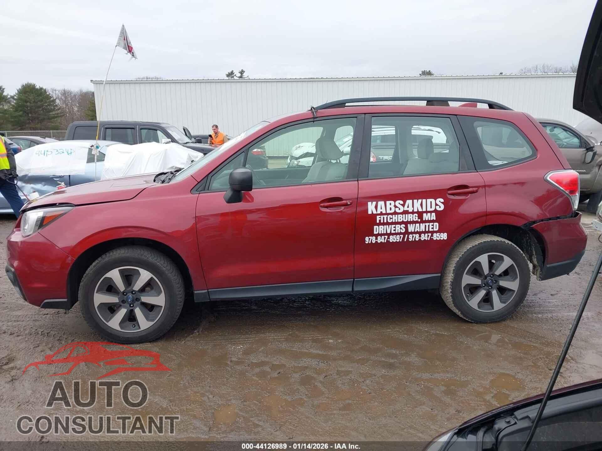 SUBARU FORESTER 2017 - JF2SJABC3HH541433