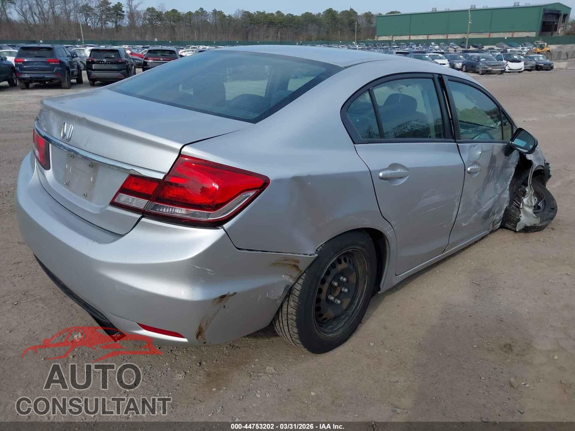 HONDA CIVIC 2015 - 19XFB2F5XFE702684