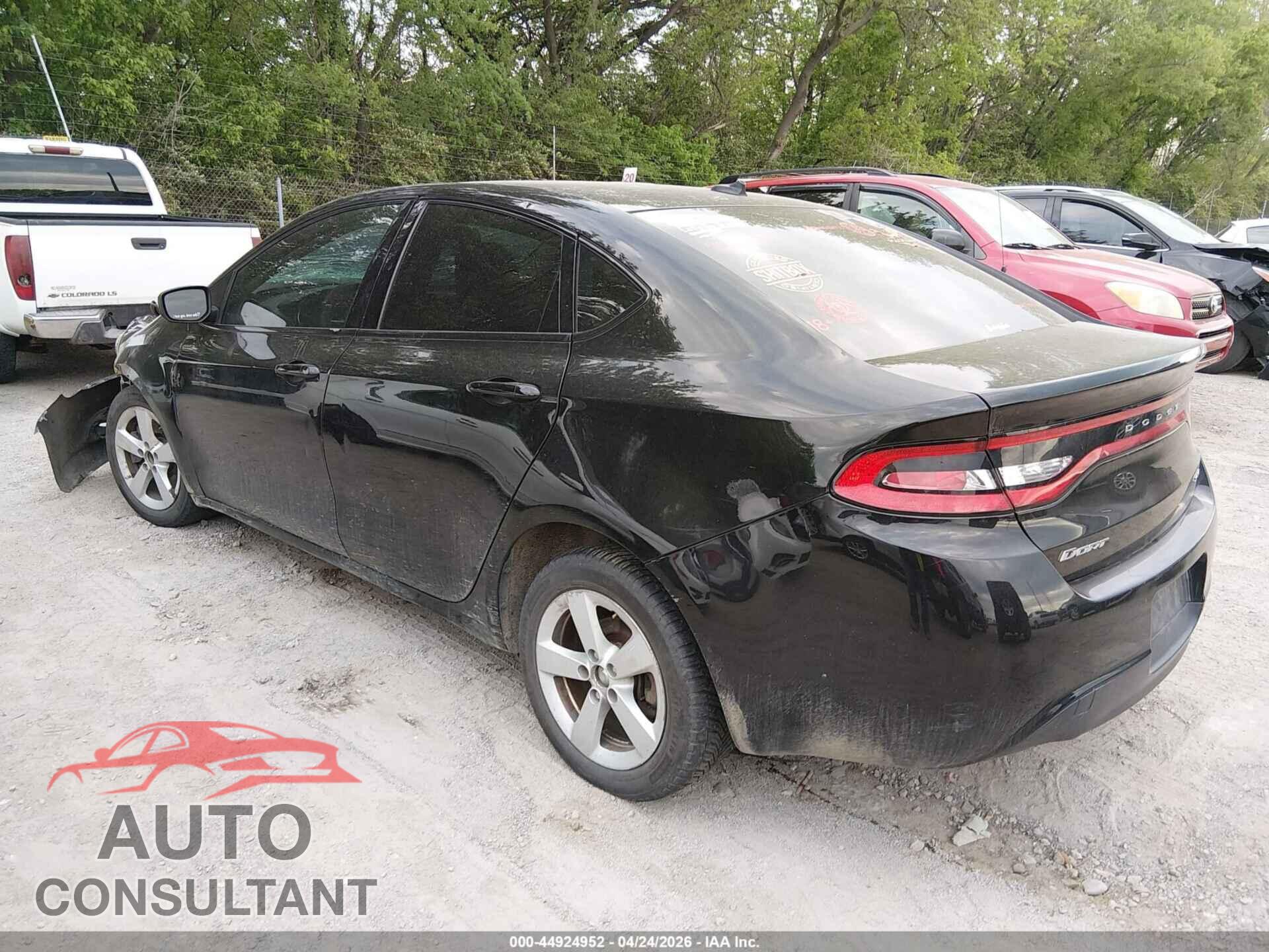 DODGE DART 2015 - 1C3CDFBBXFD211604