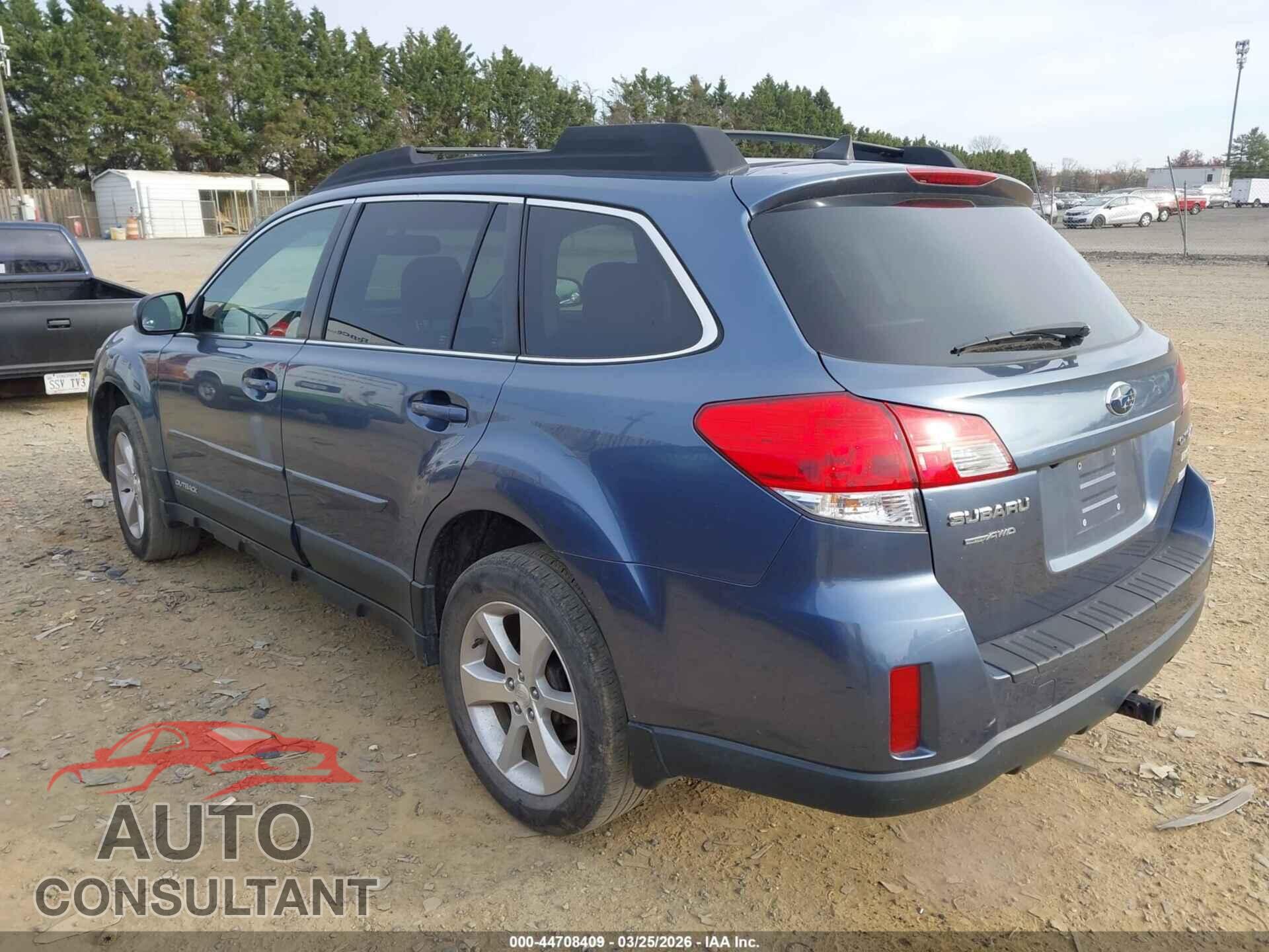 SUBARU OUTBACK 2013 - 4S4BRBLC2D3276065
