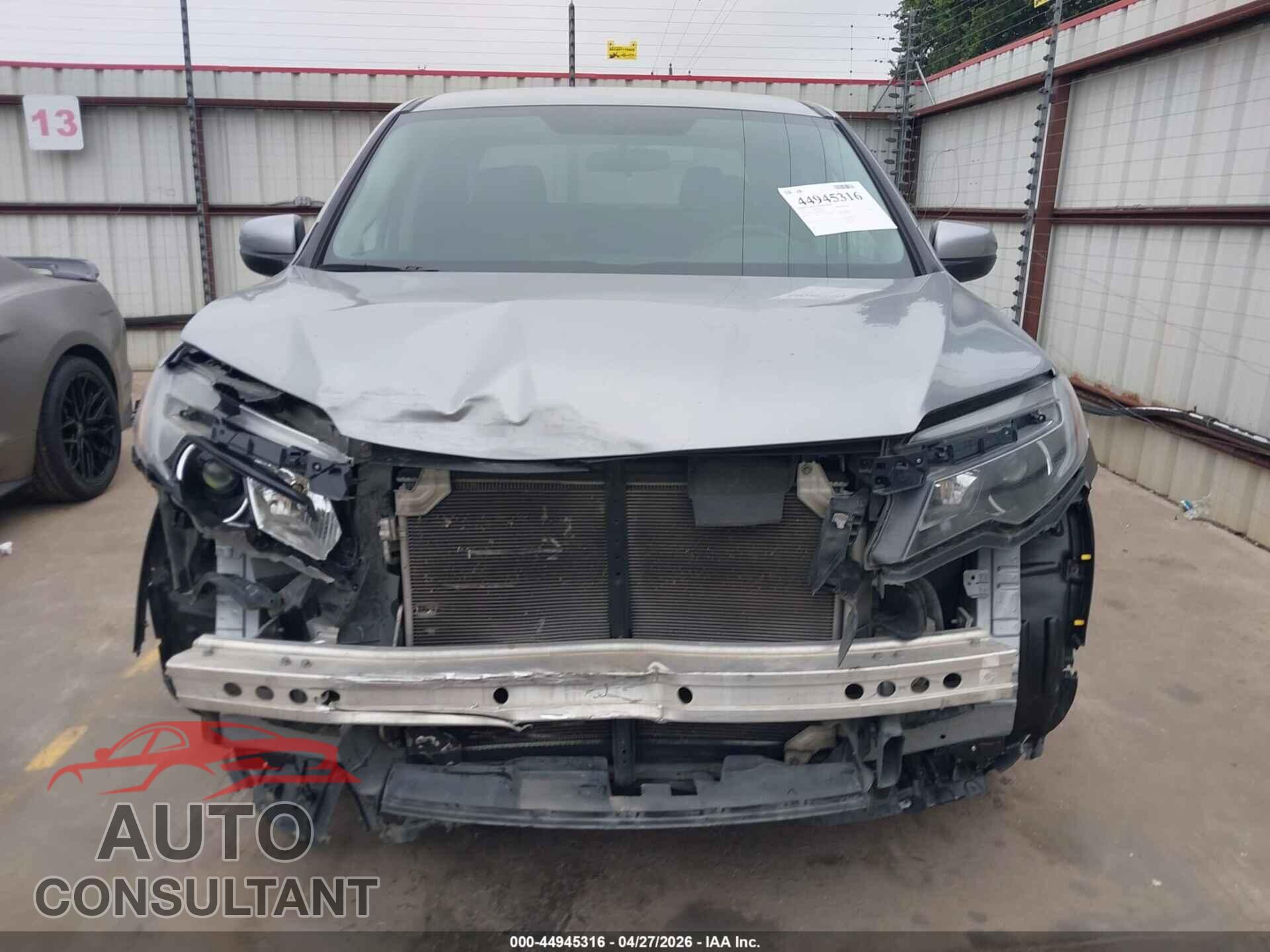 HONDA RIDGELINE 2017 - 5FPYK2F48HB004675