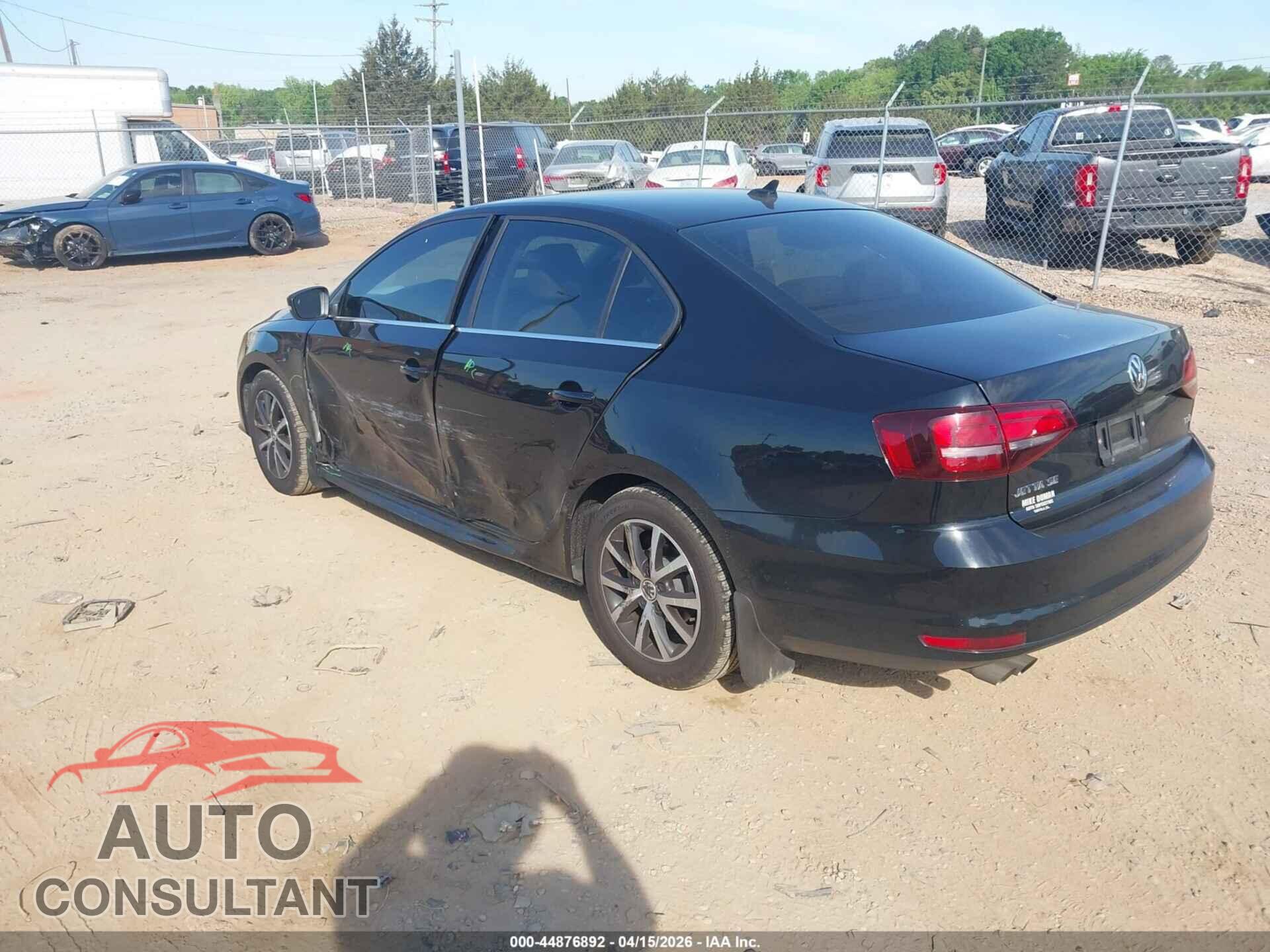 VOLKSWAGEN JETTA 2017 - 3VWDB7AJ2HM207510