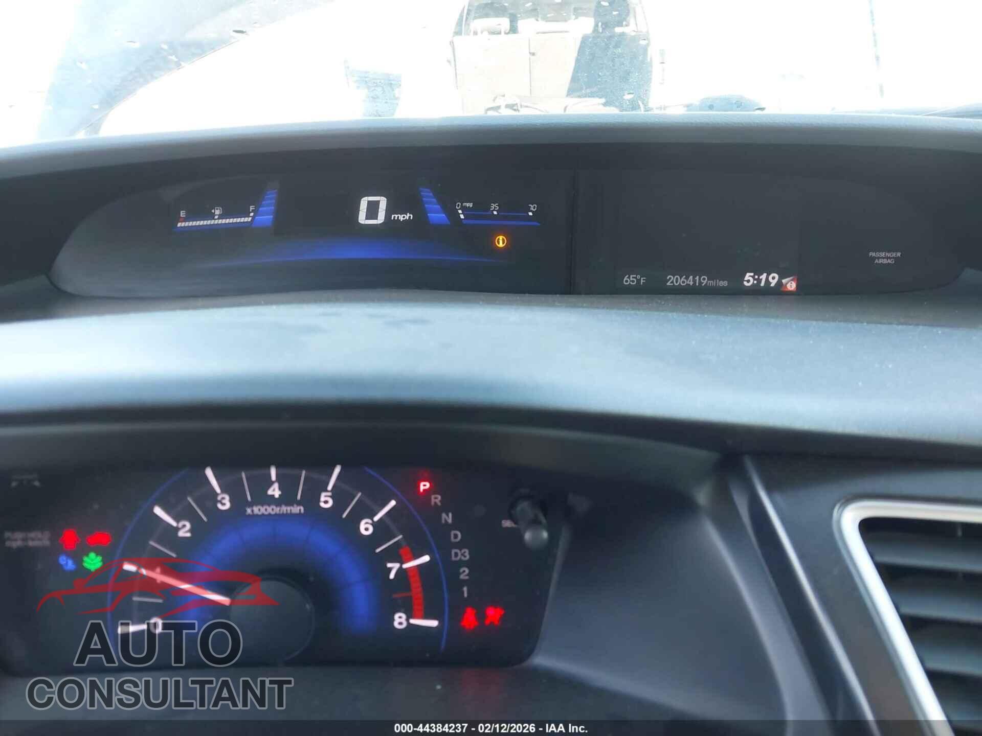 HONDA CIVIC 2013 - 2HGFB2F57DH515275
