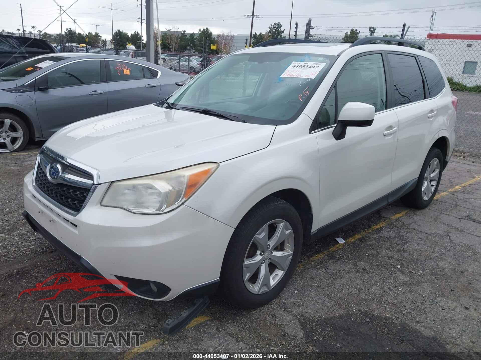 SUBARU FORESTER 2014 - JF2SJAHC8EH451360