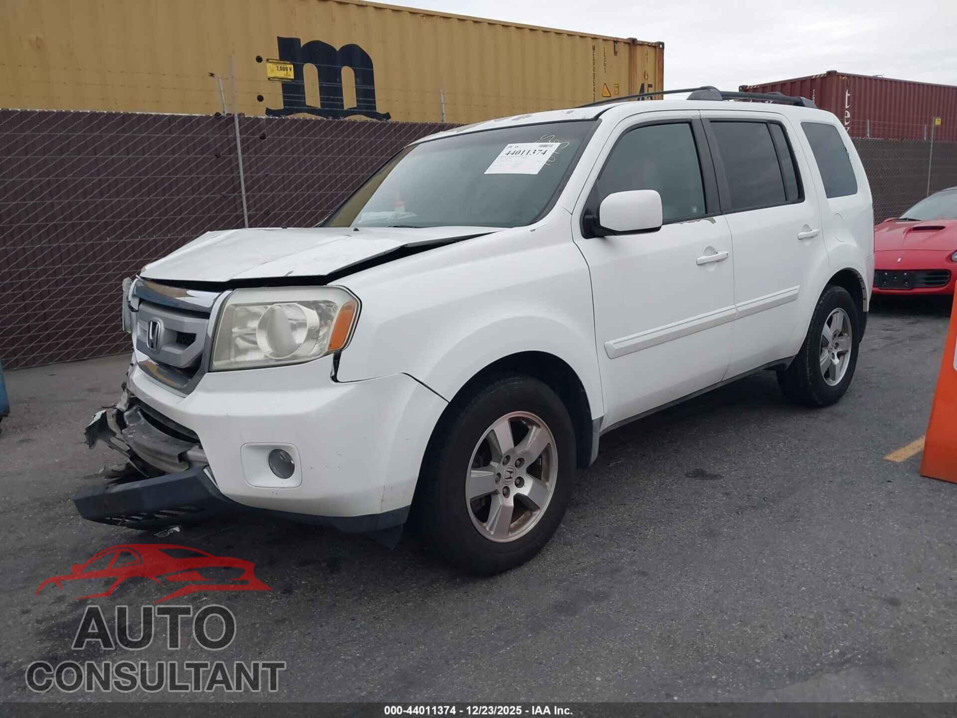 HONDA PILOT 2010 - 5FNYF3H54AB001075