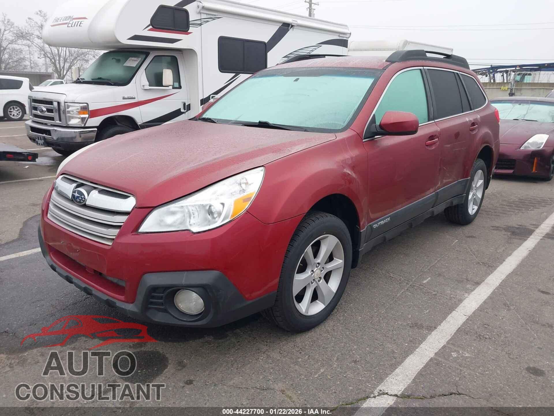 SUBARU OUTBACK 2013 - 4S4BRBCC4D3271451