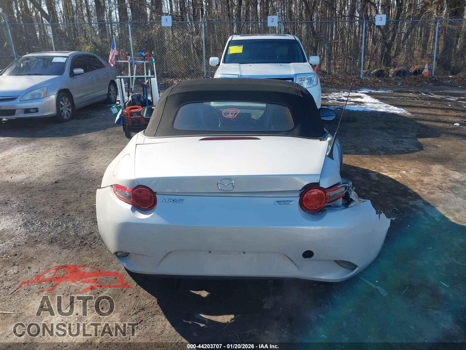 MAZDA MX-5 MIATA 2016 - JM1NDAB73G0105586