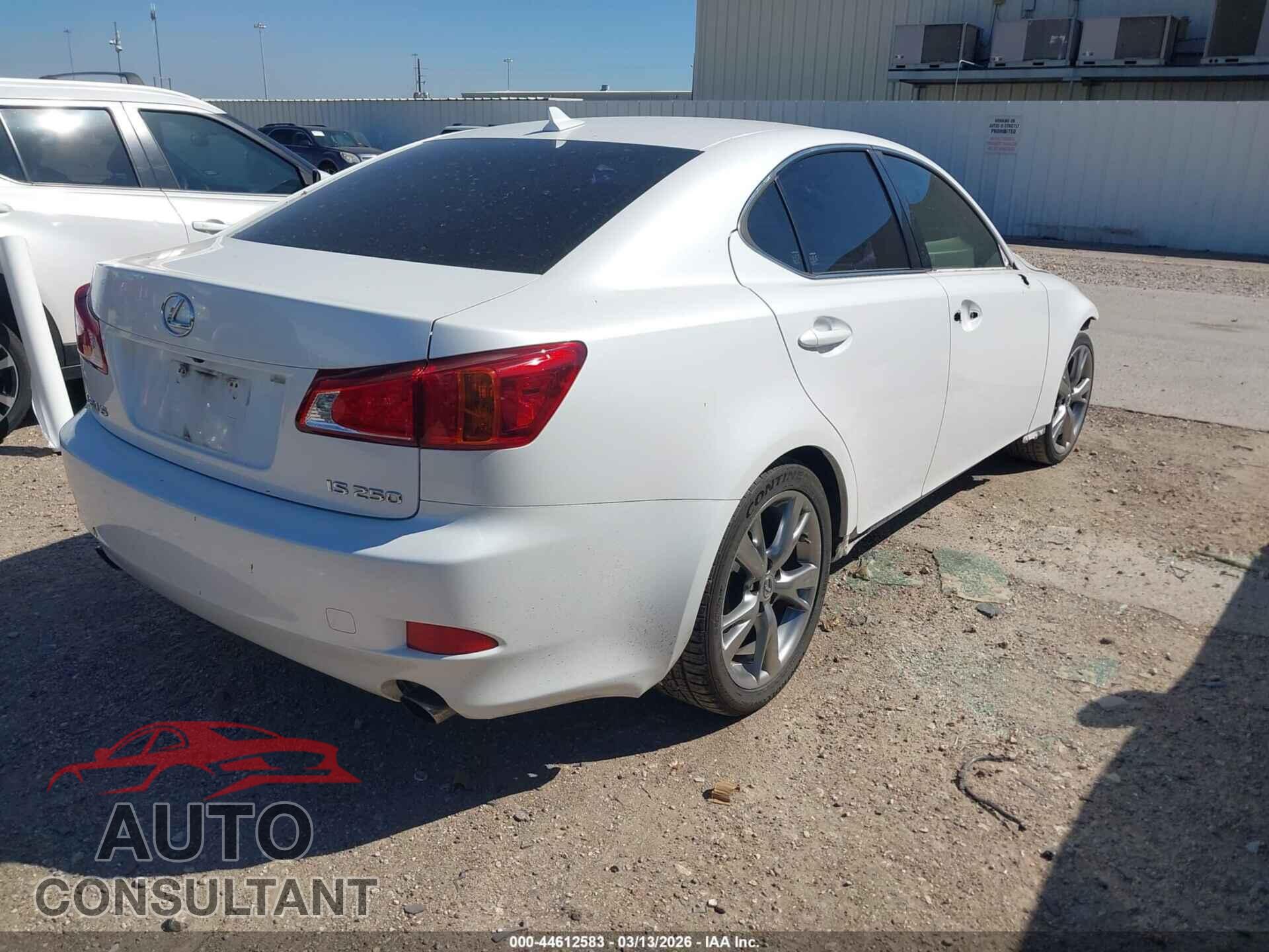 LEXUS IS 250 2010 - JTHBF5C28A5127521