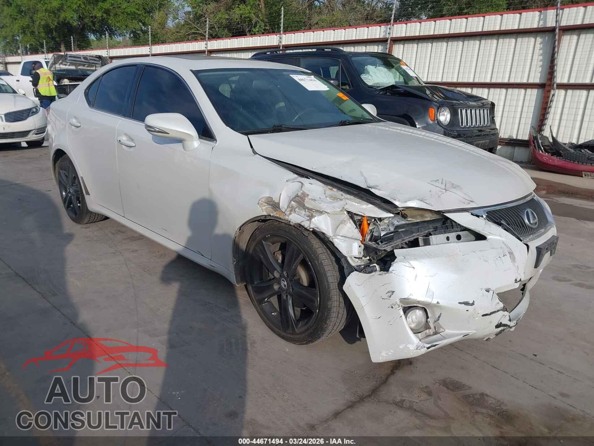 LEXUS IS 250 2011 - JTHBF5C27B5143226