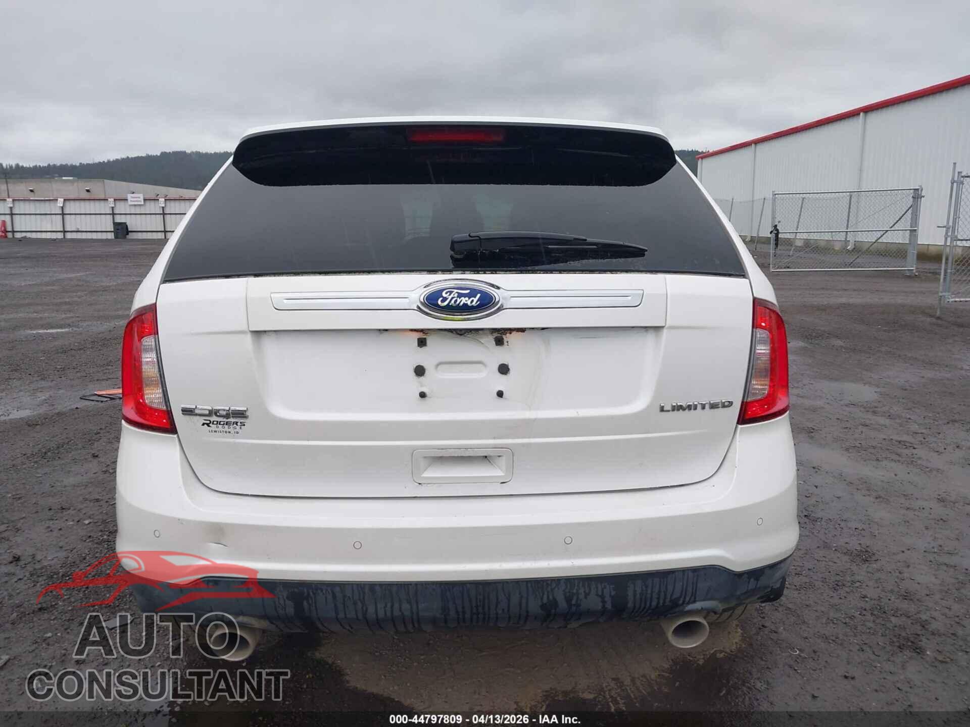 FORD EDGE 2012 - 2FMDK3KC2CBA93302