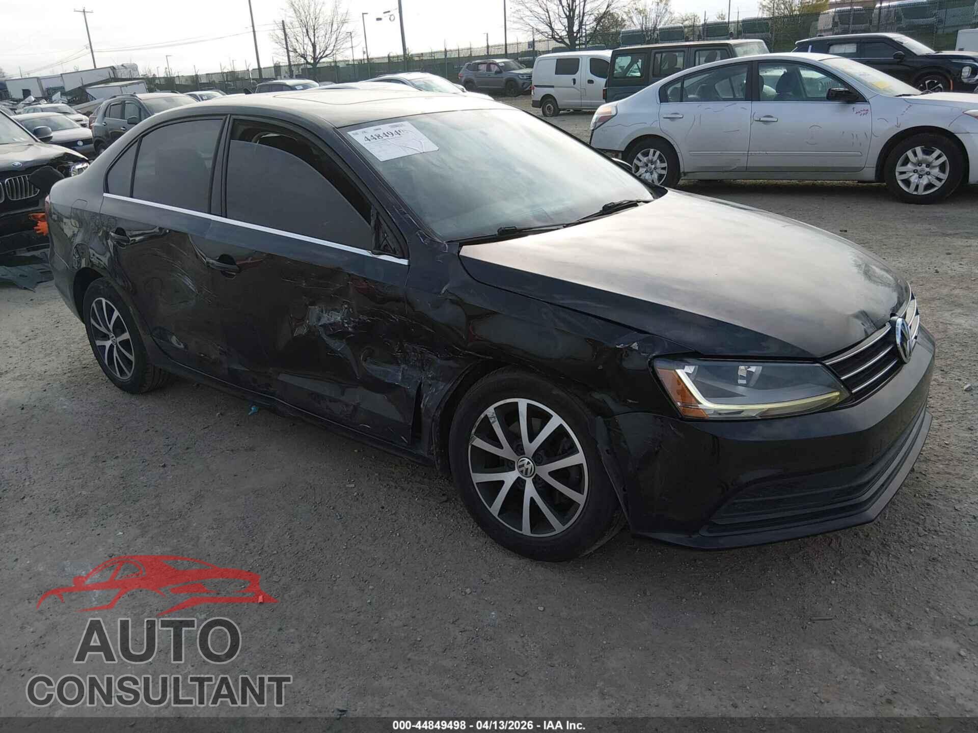 VOLKSWAGEN JETTA 2017 - 3VWDB7AJ8HM263161