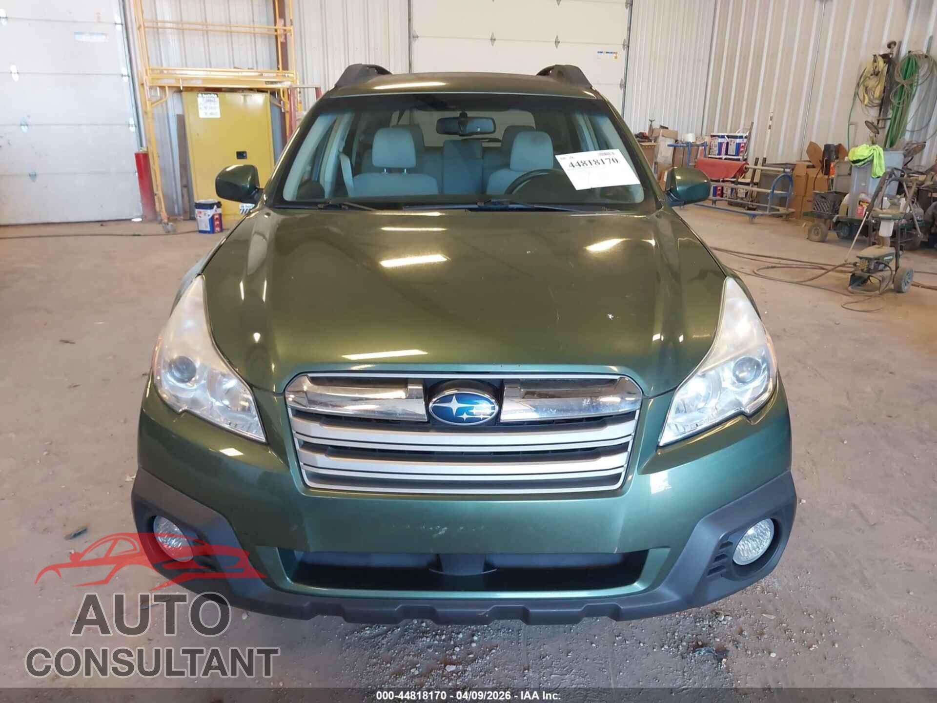 SUBARU OUTBACK 2014 - 4S4BRBCC4E3309407