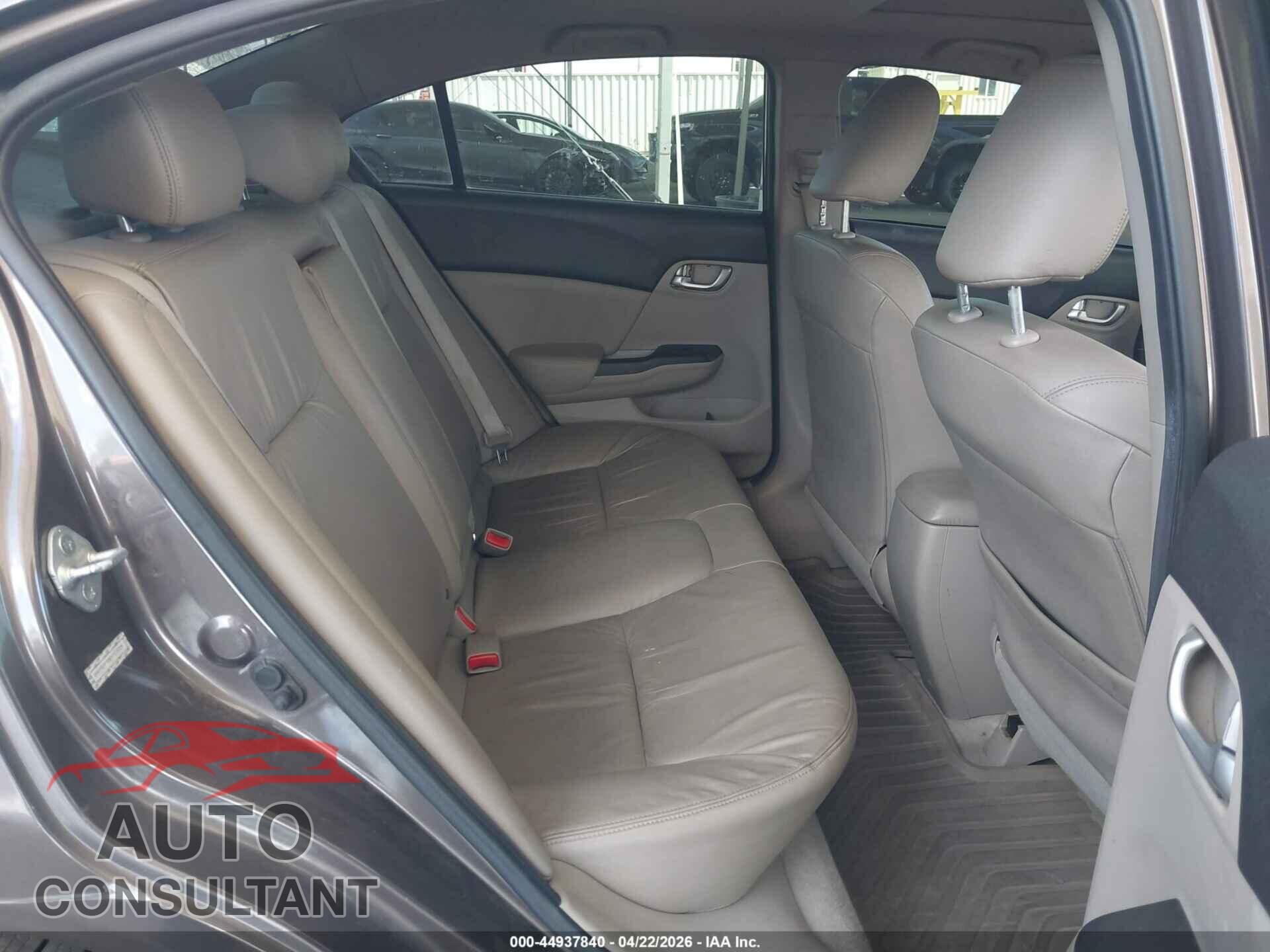 HONDA CIVIC 2012 - 2HGFB2F93CH522225