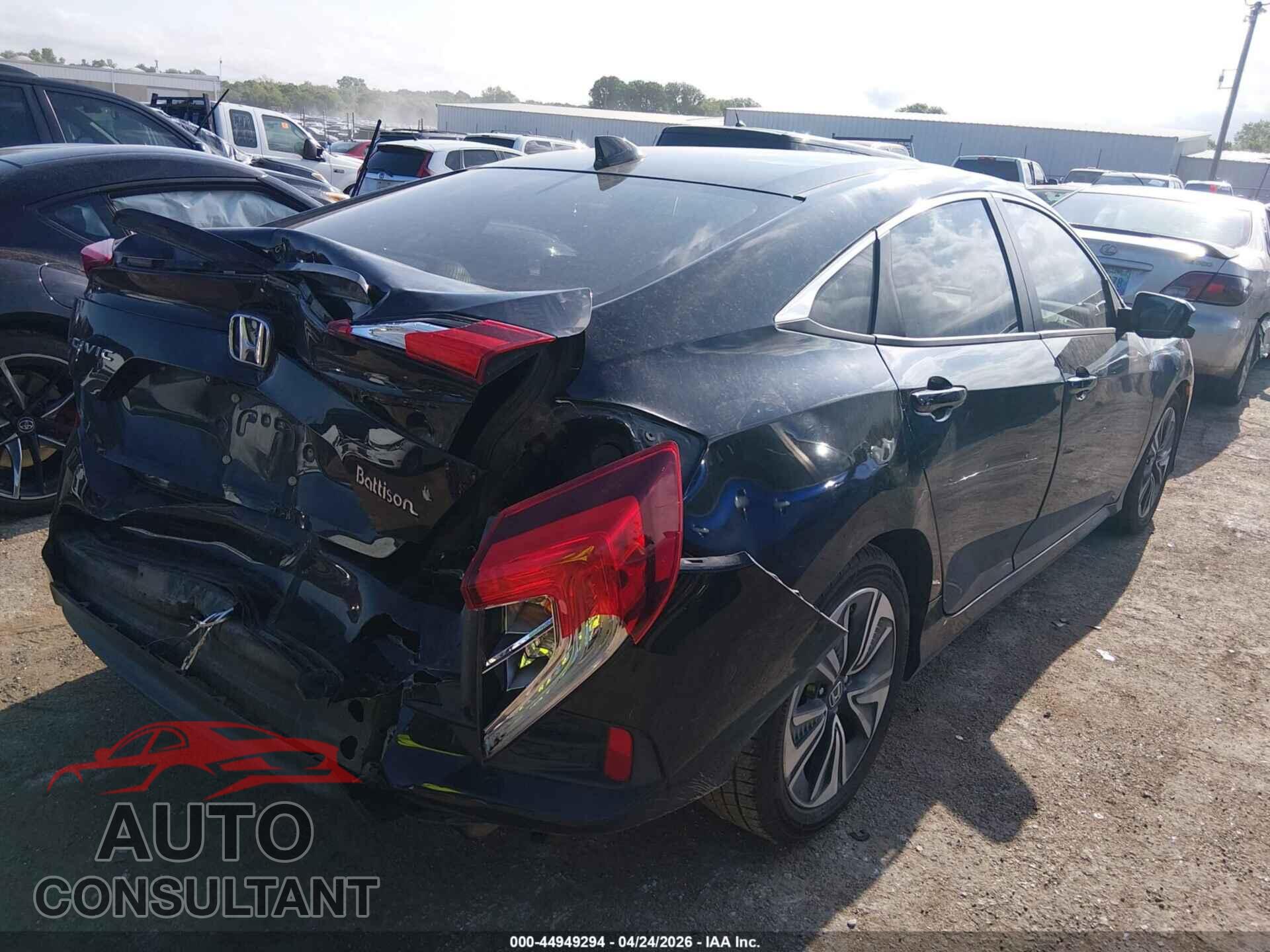 HONDA CIVIC 2017 - 2HGFC1F34HH640861