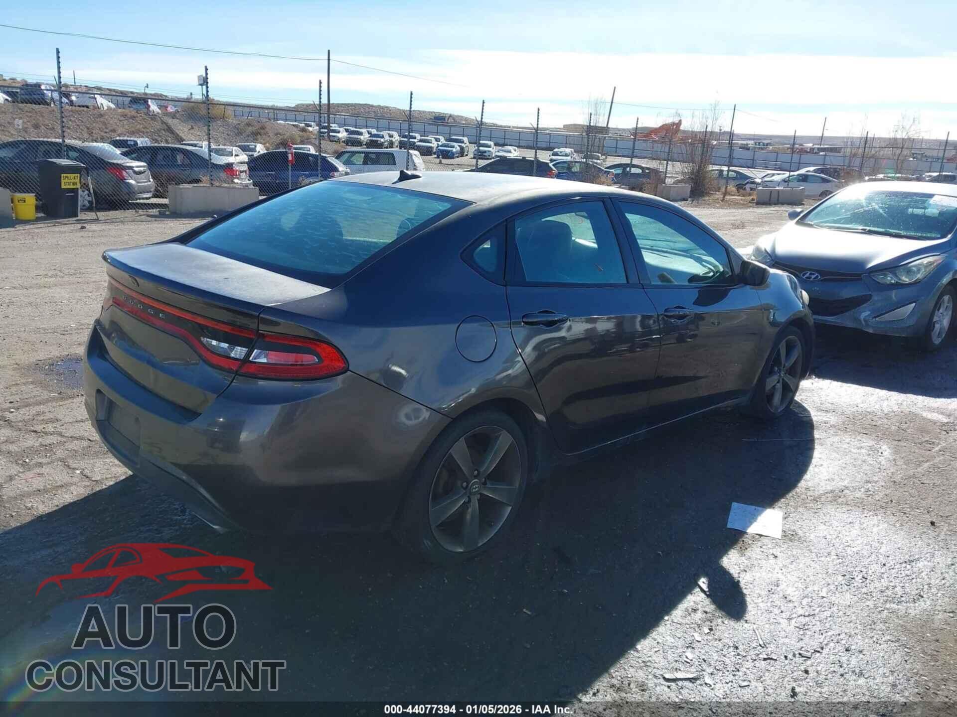 DODGE DART 2015 - 1C3CDFEB0FD165213