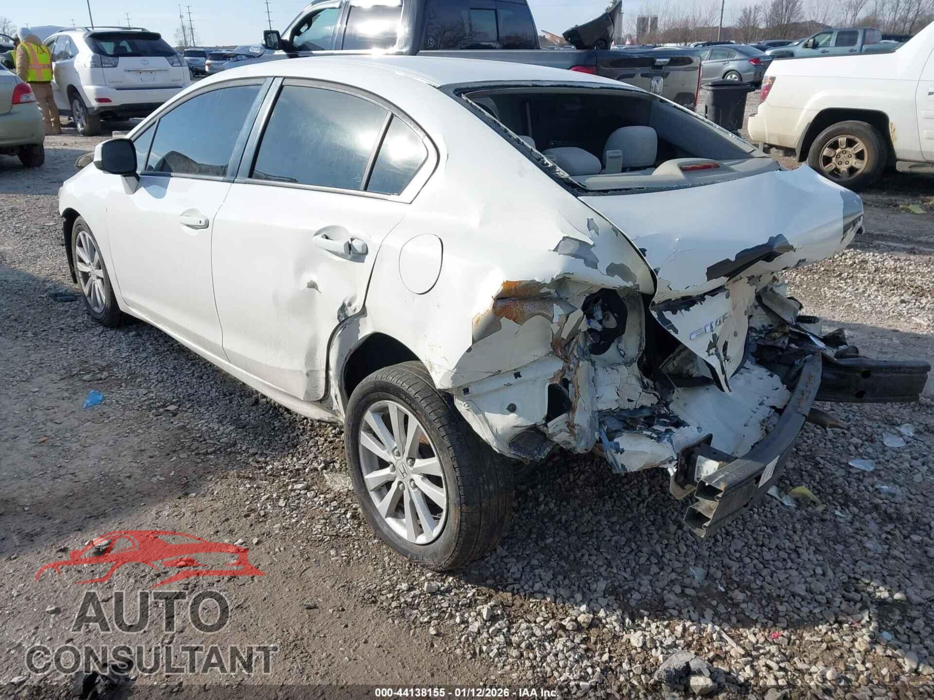 HONDA CIVIC 2012 - 2HGFB2F82CH524393