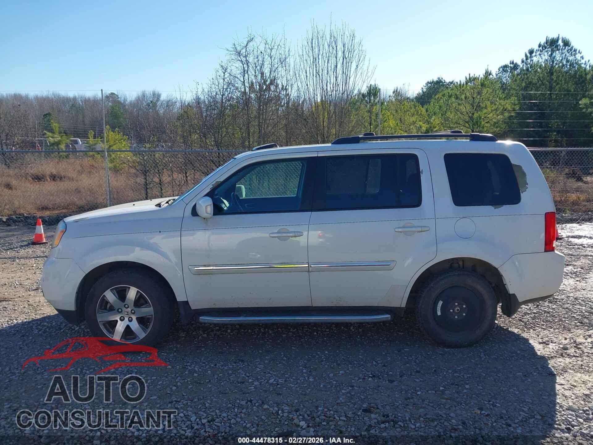 HONDA PILOT 2013 - 5FNYF4H97DB084062