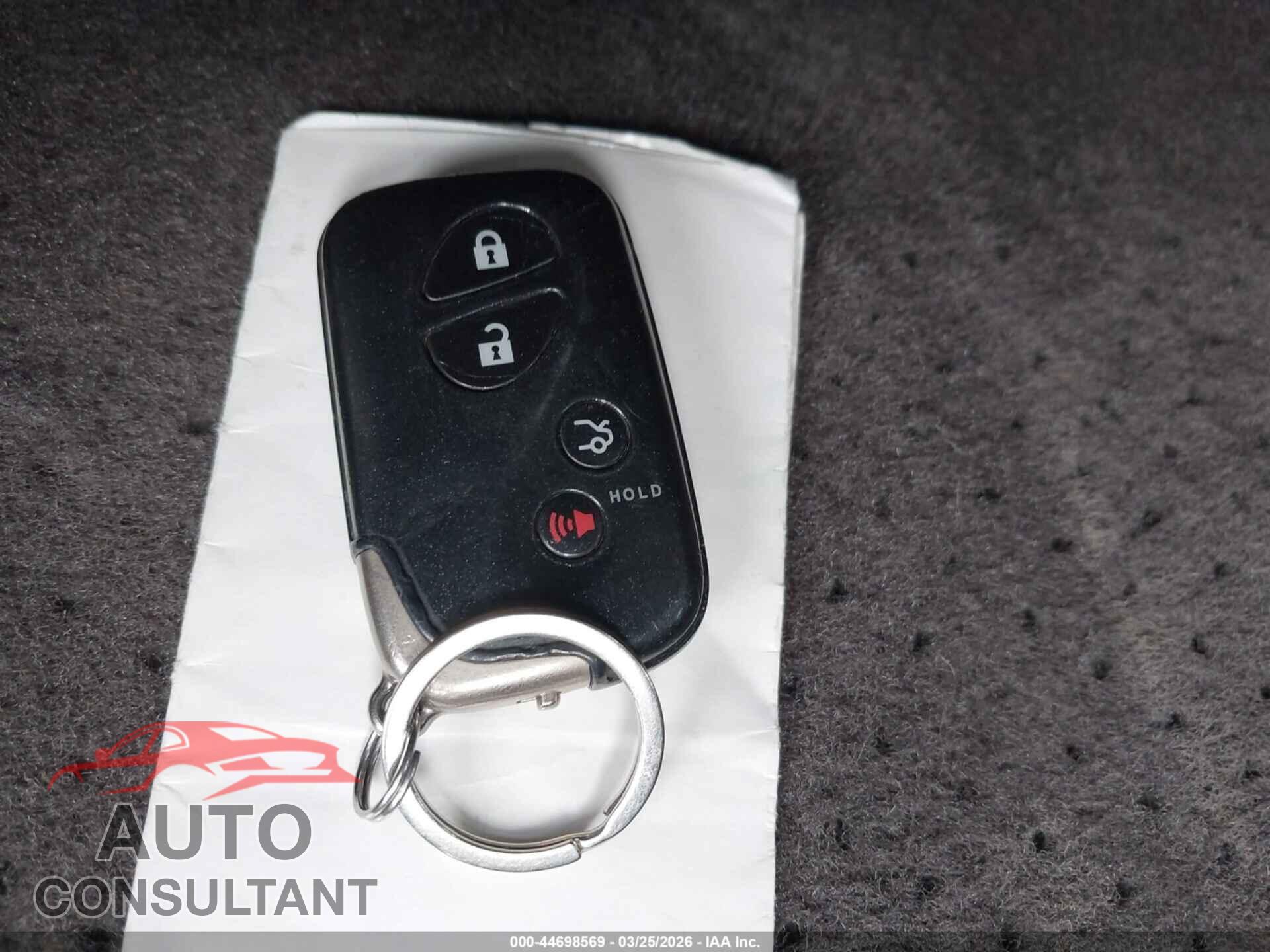LEXUS IS 250 2011 - JTHCF5C22B5044835