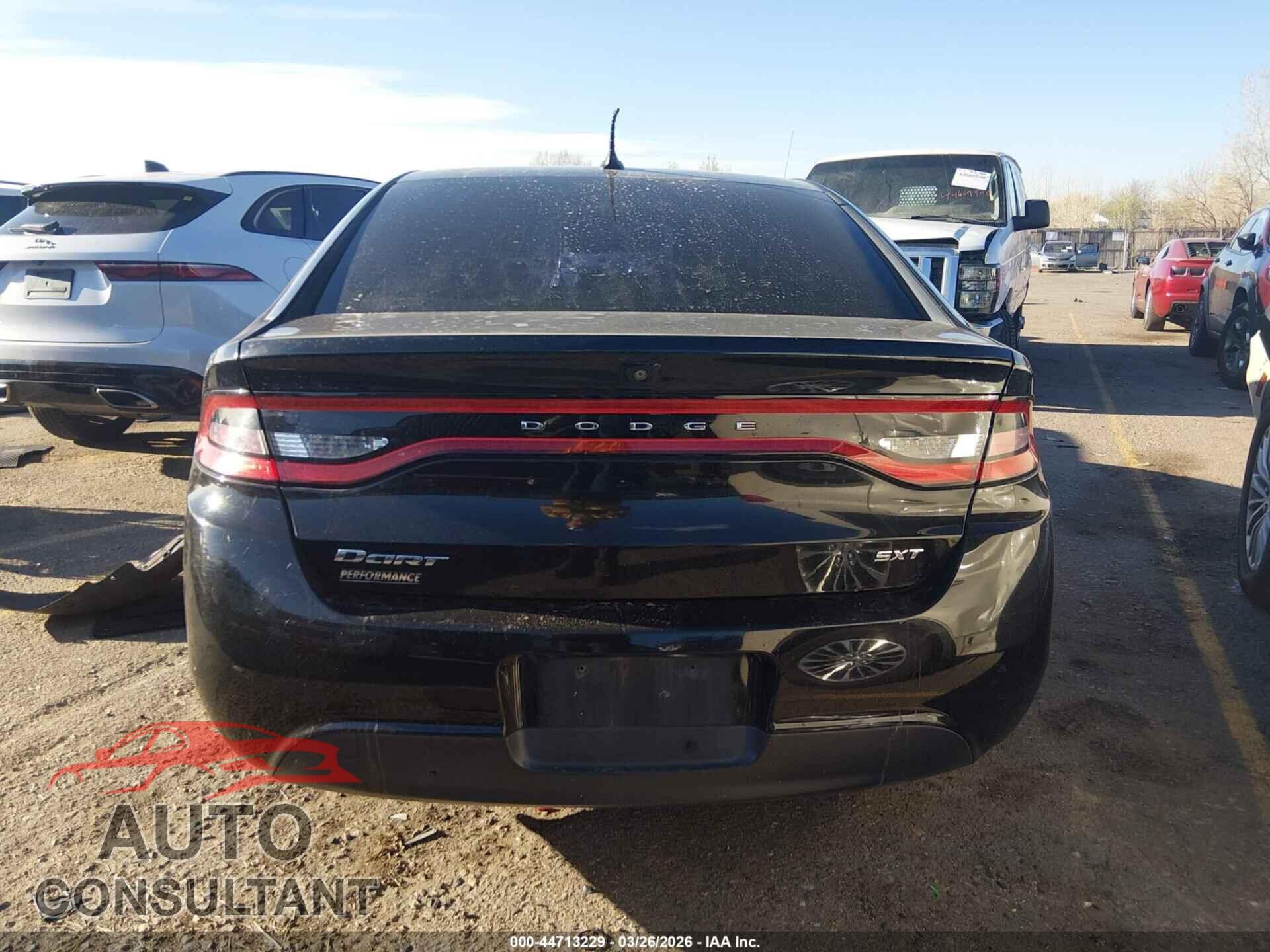DODGE DART 2015 - 1C3CDFBB8FD117012