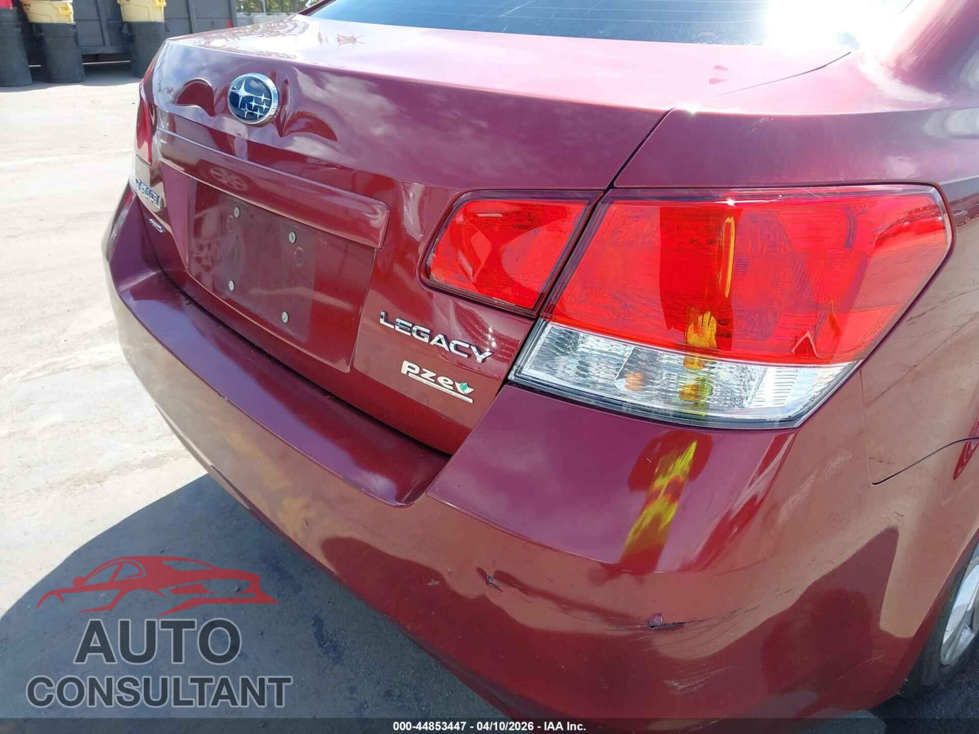 SUBARU LEGACY 2014 - 4S3BMBC66E3024009