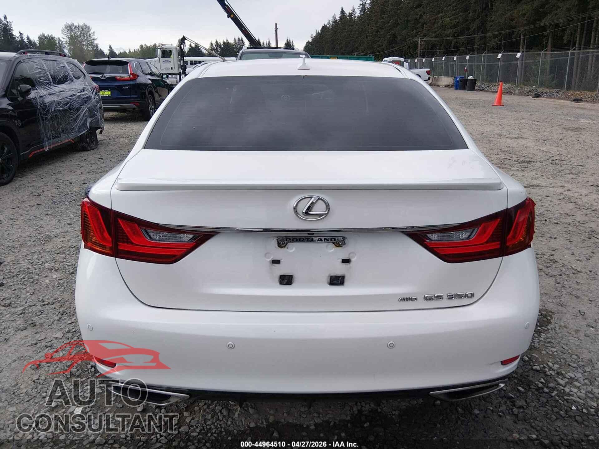 LEXUS GS 350 2013 - JTHCE1BL5D5019727