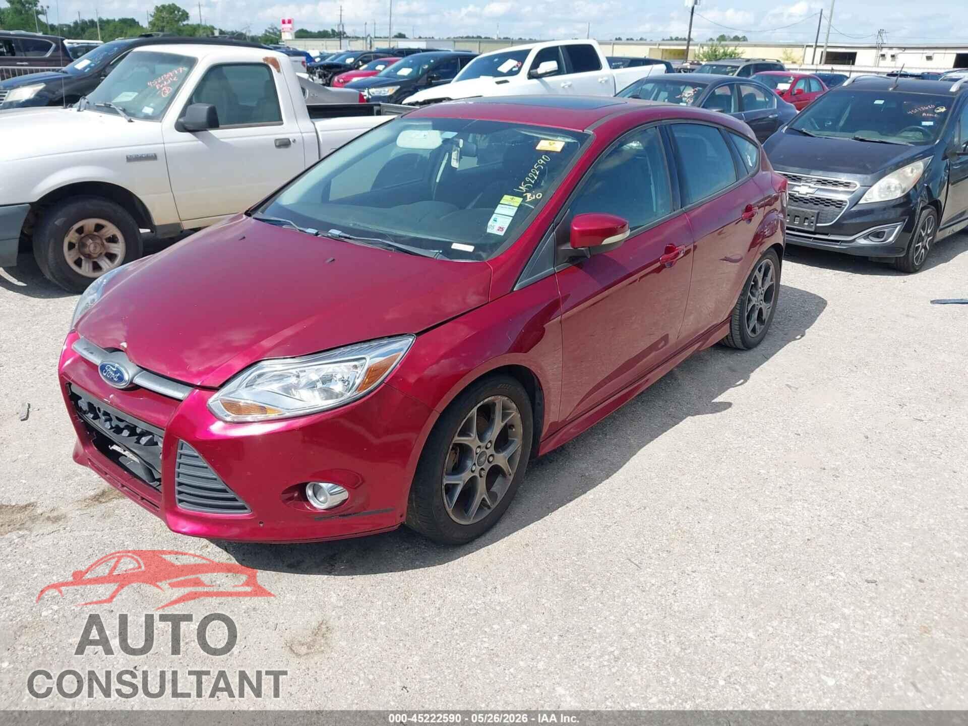 FORD FOCUS 2014 - 1FADP3K25EL119896