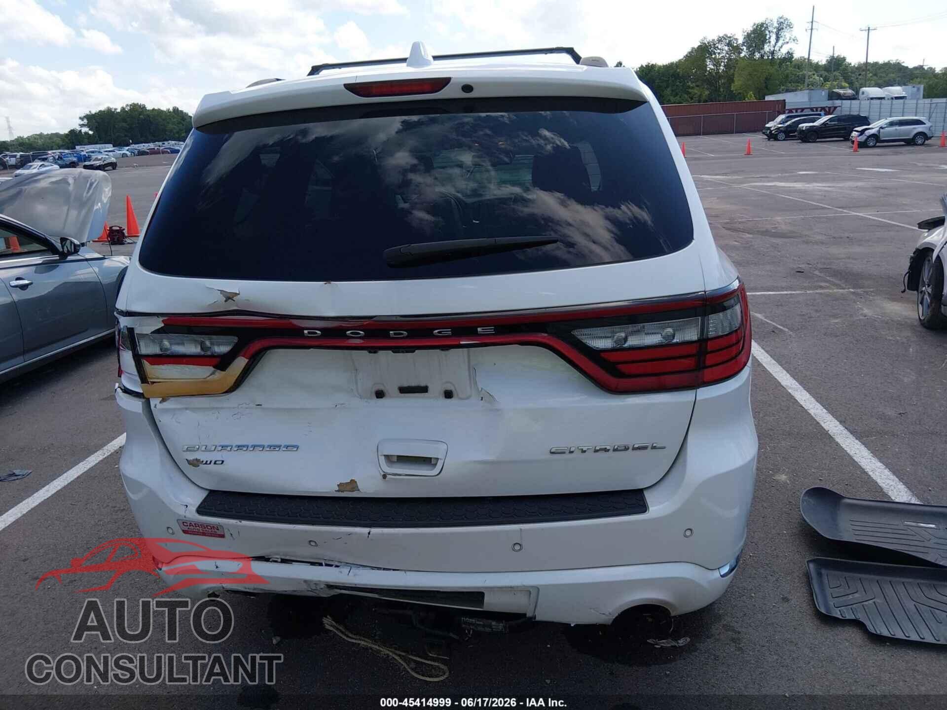 DODGE DURANGO 2016 - 1C4SDJET1GC446172