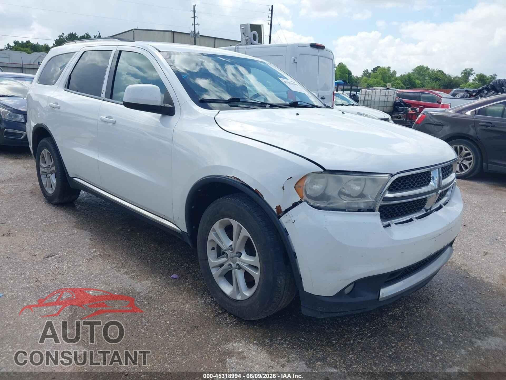 DODGE DURANGO 2013 - 1C4RDJAG1DC582966