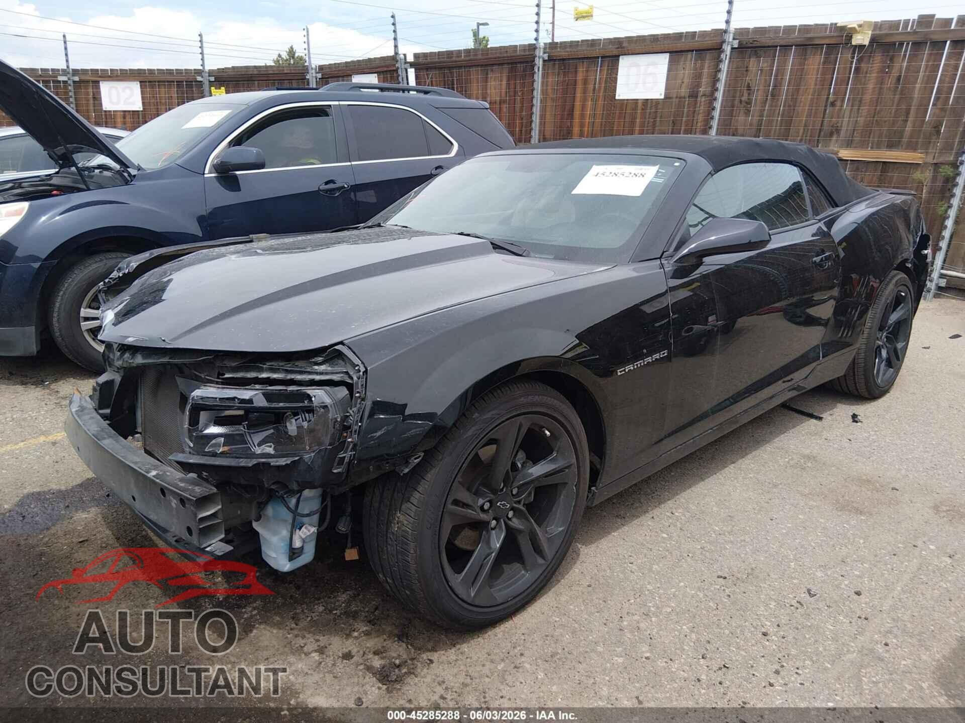 CHEVROLET CAMARO 2014 - 2G1FC3D30E9306905