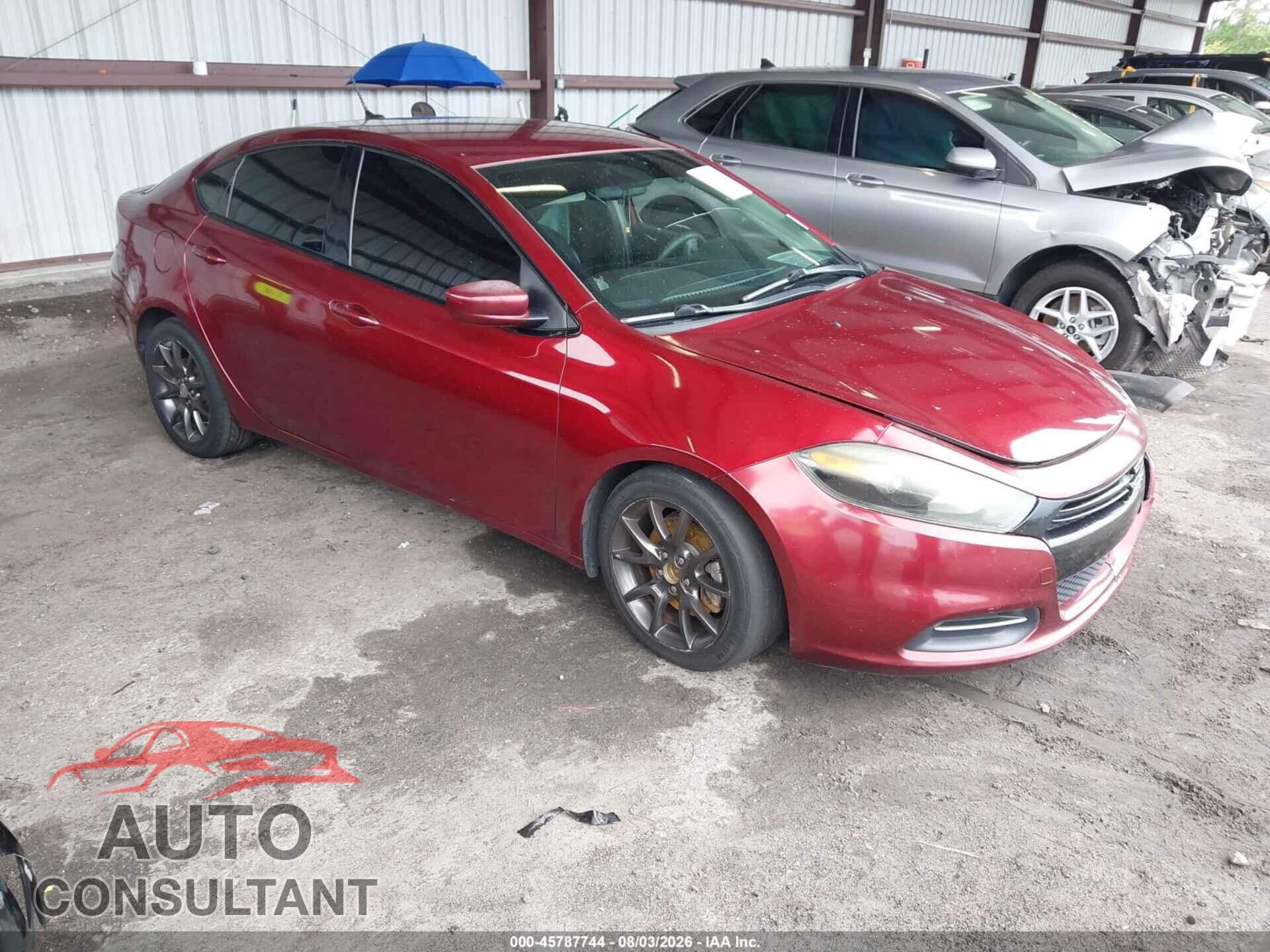 DODGE DART 2015 - 1C3CDFAAXFD375573