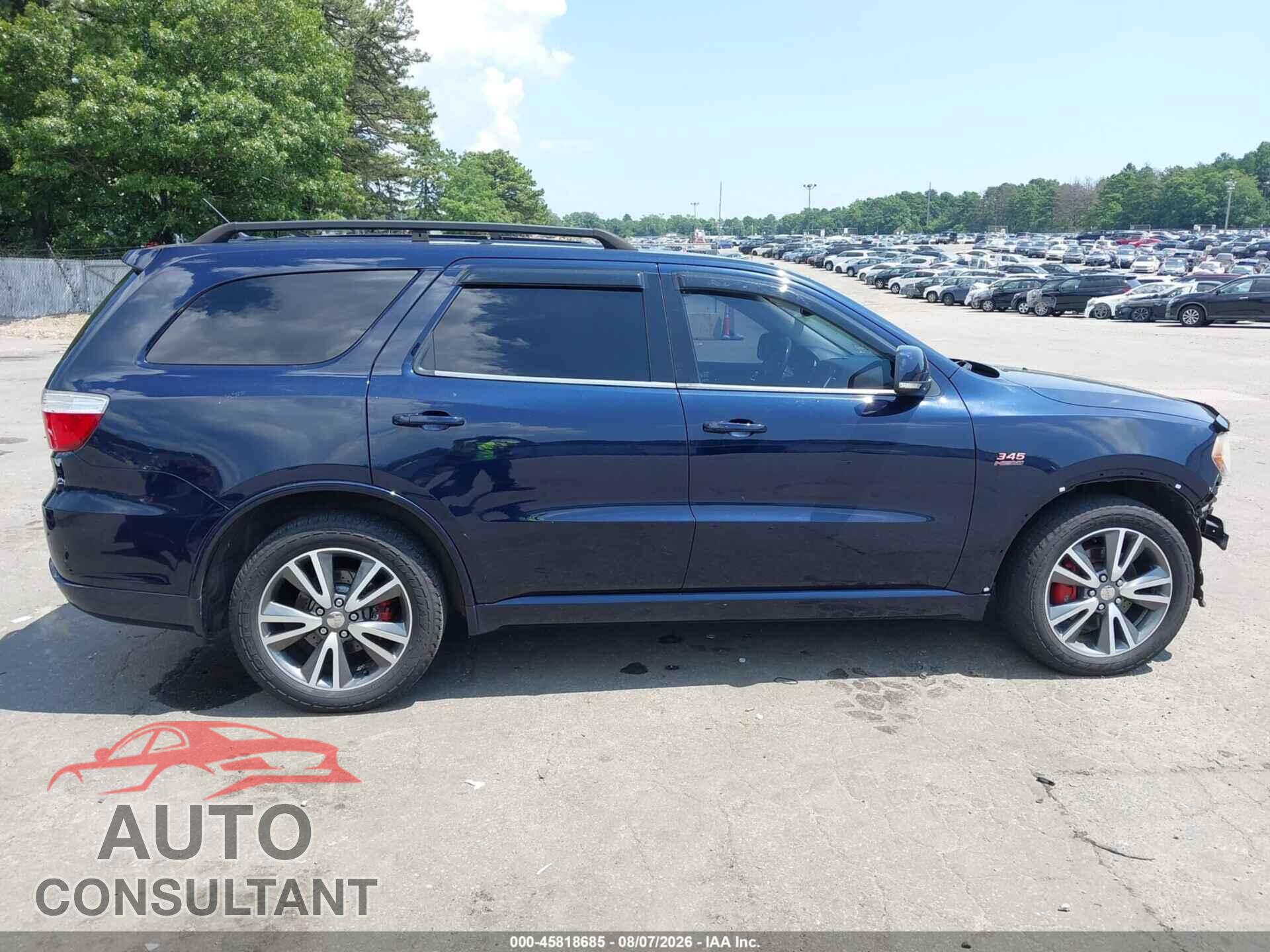 DODGE DURANGO 2013 - 1C4SDJCTXDC652993