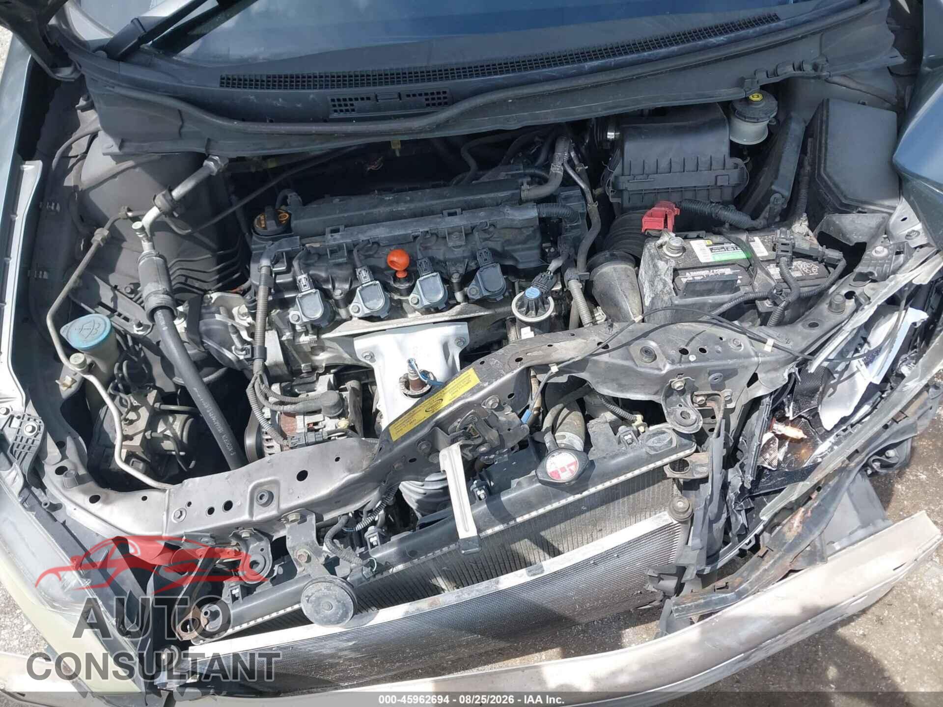 HONDA CIVIC 2012 - 19XFB2F55CE104546