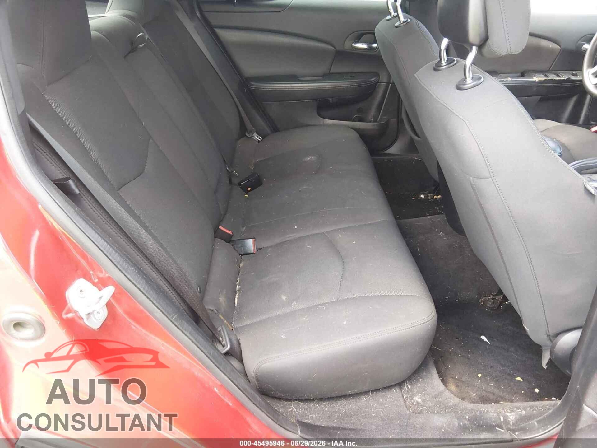 DODGE AVENGER 2012 - 1C3CDZAB2CN331499