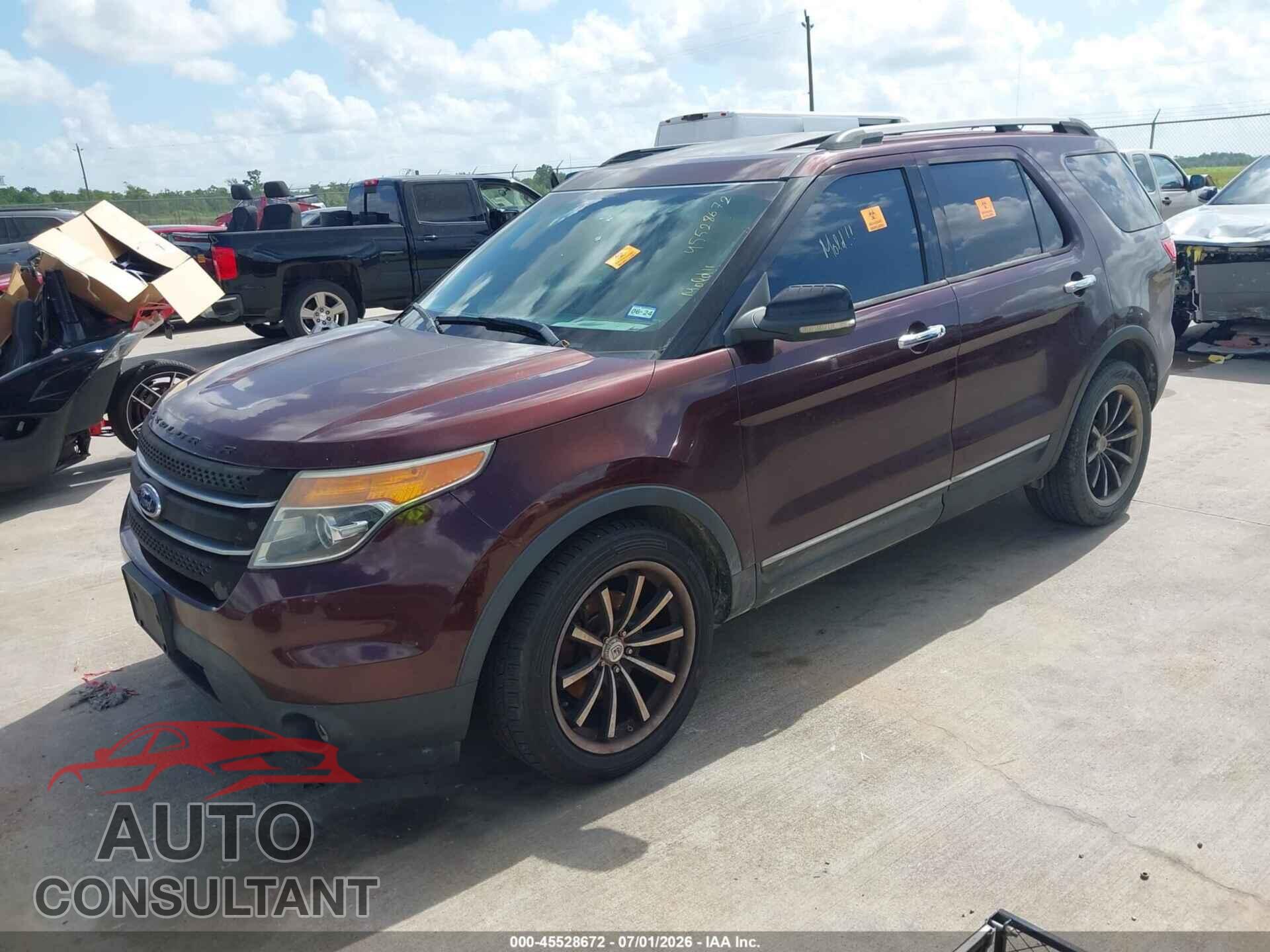 FORD EXPLORER 2012 - 1FMHK7D86CGB01069