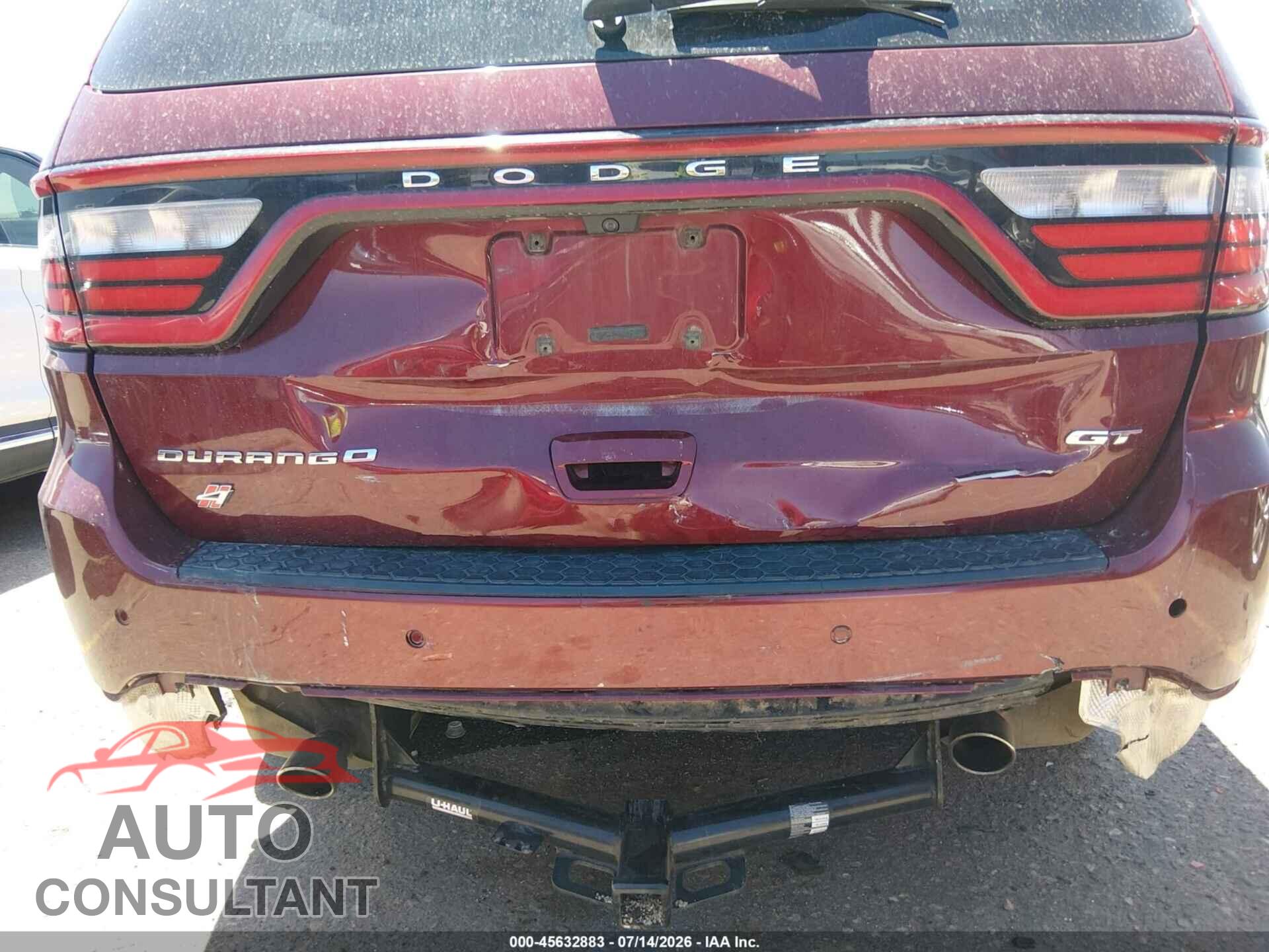 DODGE DURANGO 2019 - 1C4RDJDG7KC827309