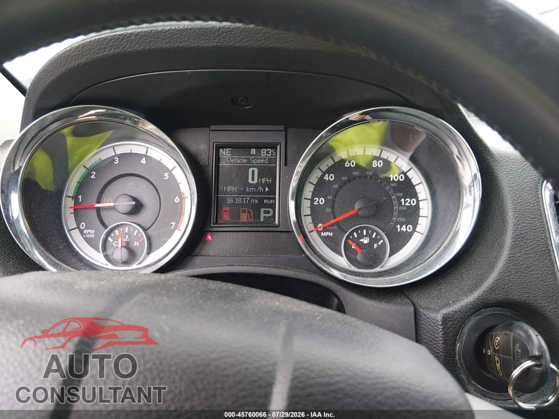 DODGE DURANGO 2013 - 1C4SDJCT4DC559337