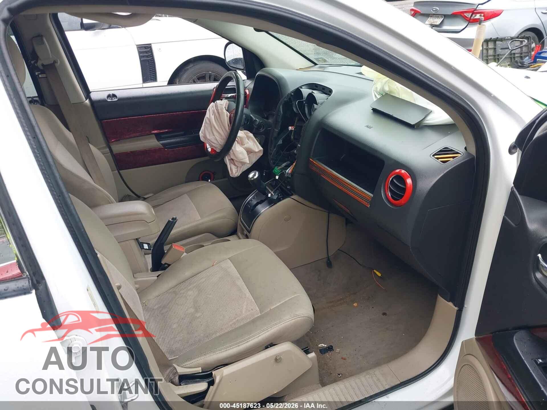 JEEP COMPASS 2012 - 1C4NJDEBXCD554874