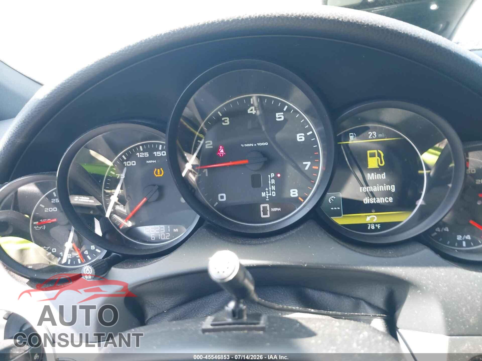 PORSCHE CAYENNE 2012 - WP1AA2A20CLA12566