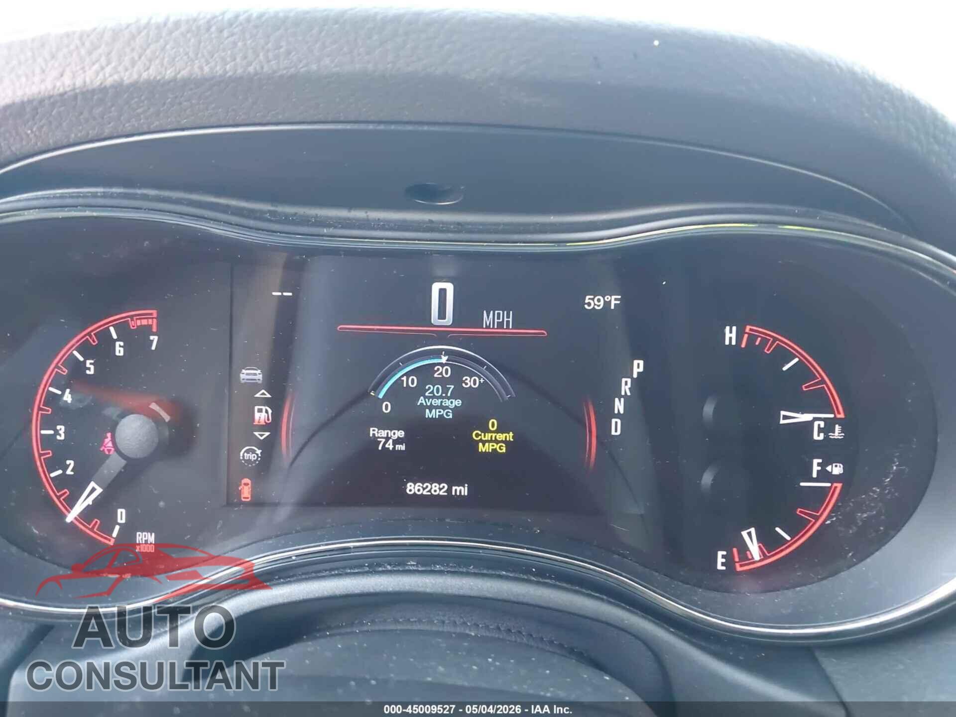 DODGE DURANGO 2019 - 1C4RDJDG5KC634320