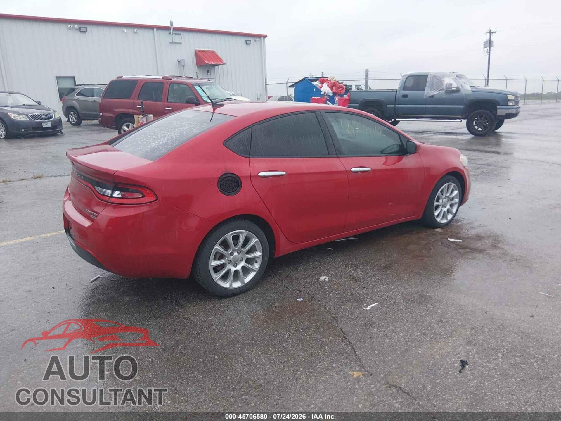 DODGE DART 2014 - 1C3CDFCB7ED668223