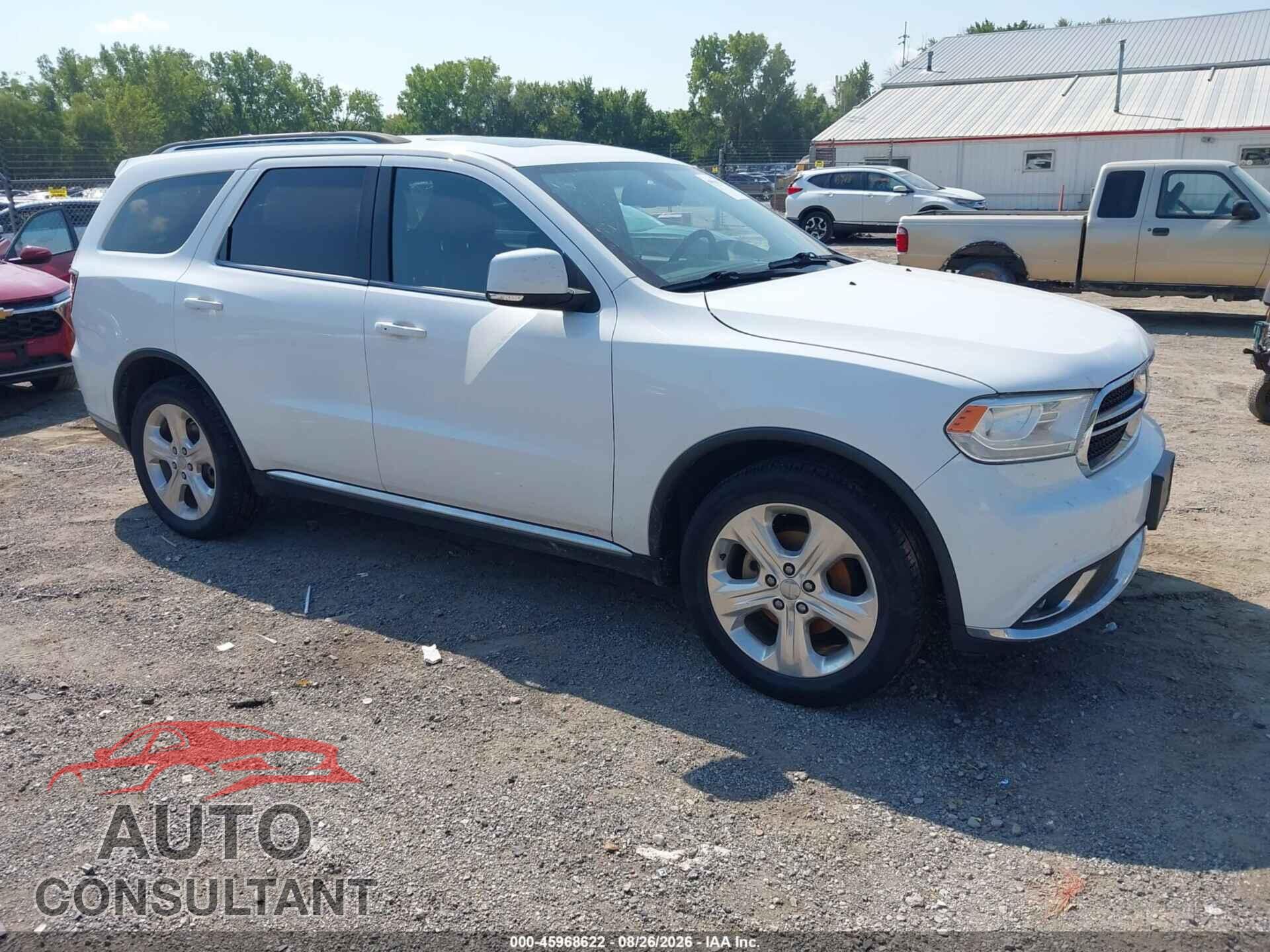 DODGE DURANGO 2015 - 1C4RDJDG9FC810503