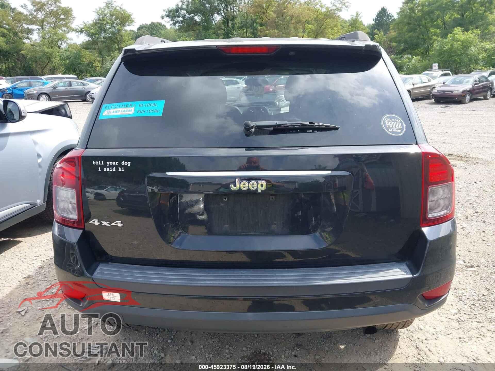 JEEP COMPASS 2014 - 1C4NJDBB7ED598418