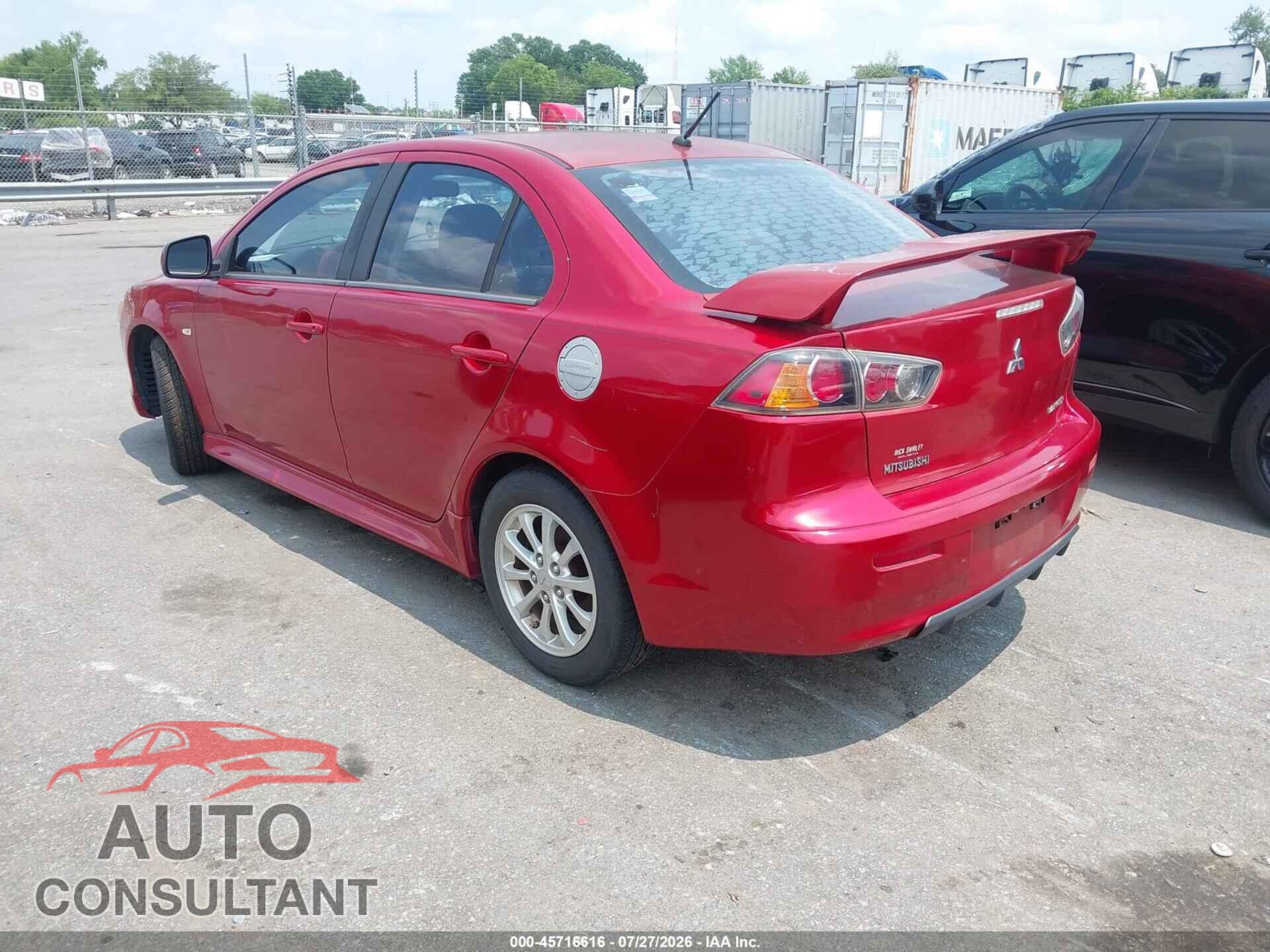 MITSUBISHI LANCER 2013 - JA32U2FU8DU001767